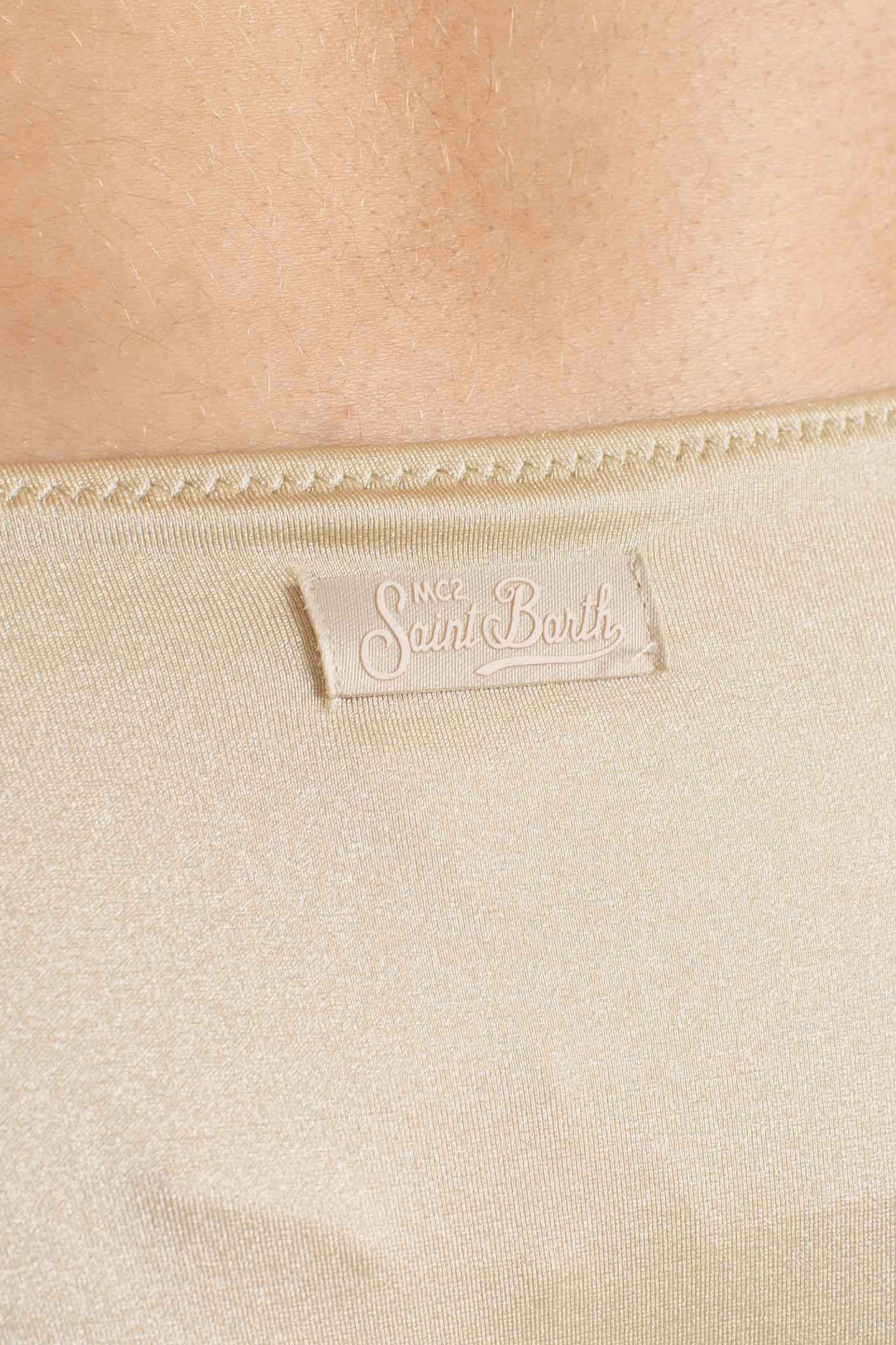 Slip bikini Marielle a vita media gold