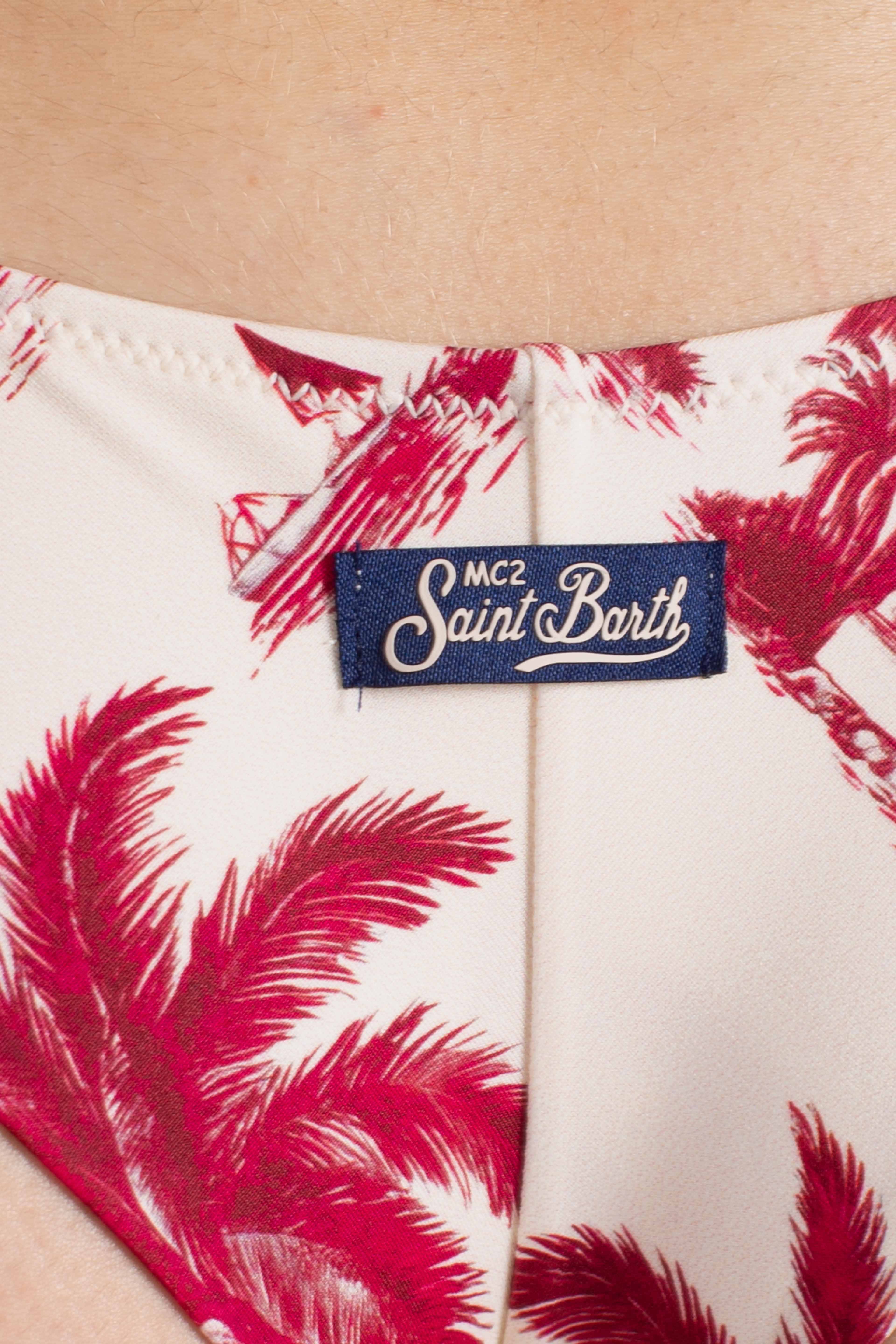 Naomi slip mare cheeky con stampa ST BARTH JOUY