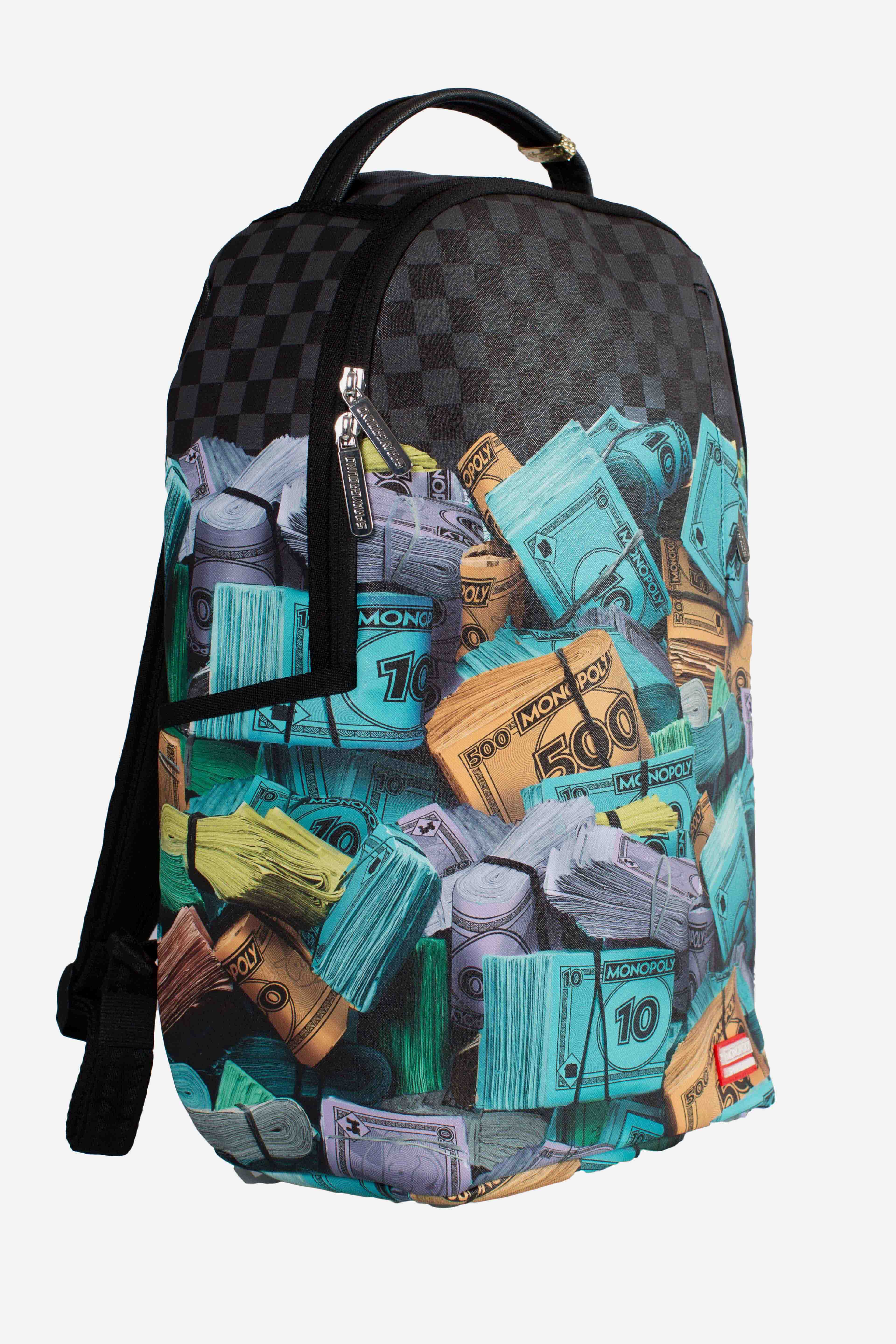 ZAINO MONOPOLY MONEY STACKS DLXSV BACKPACK