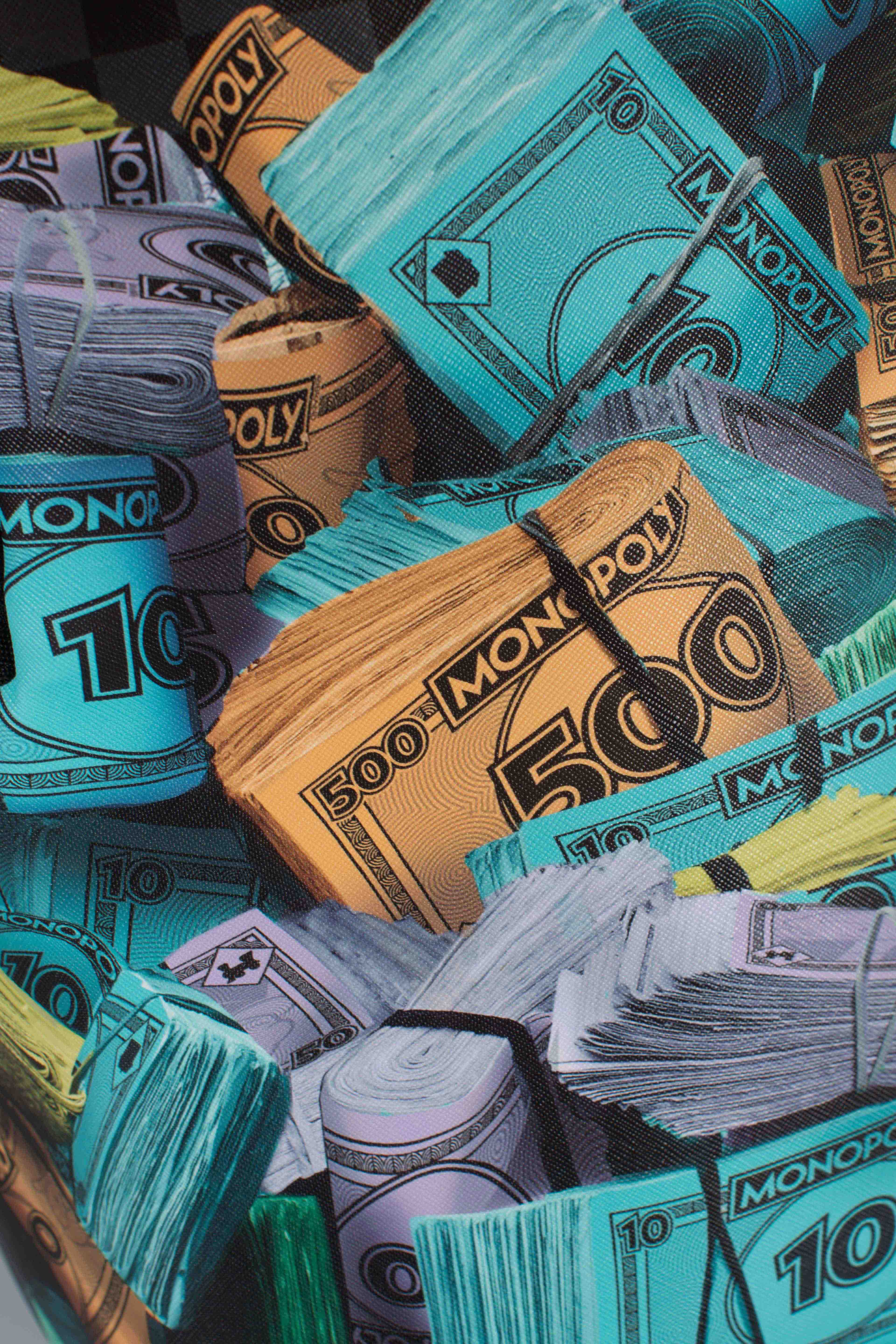 ZAINO MONOPOLY MONEY STACKS DLXSV BACKPACK
