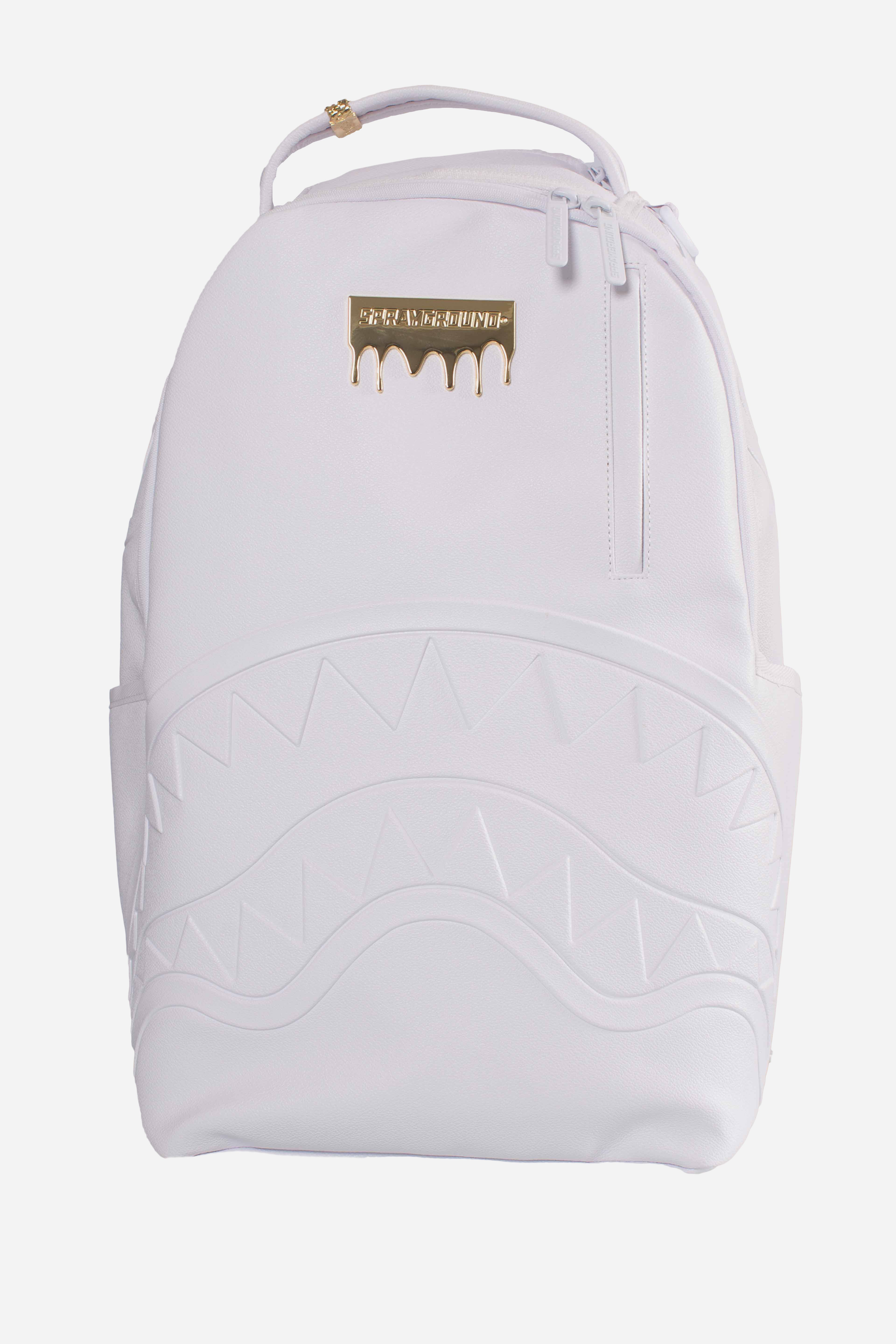 ZAINO GOLD BRICK LUXE WHITE DLXSV BACKPACK