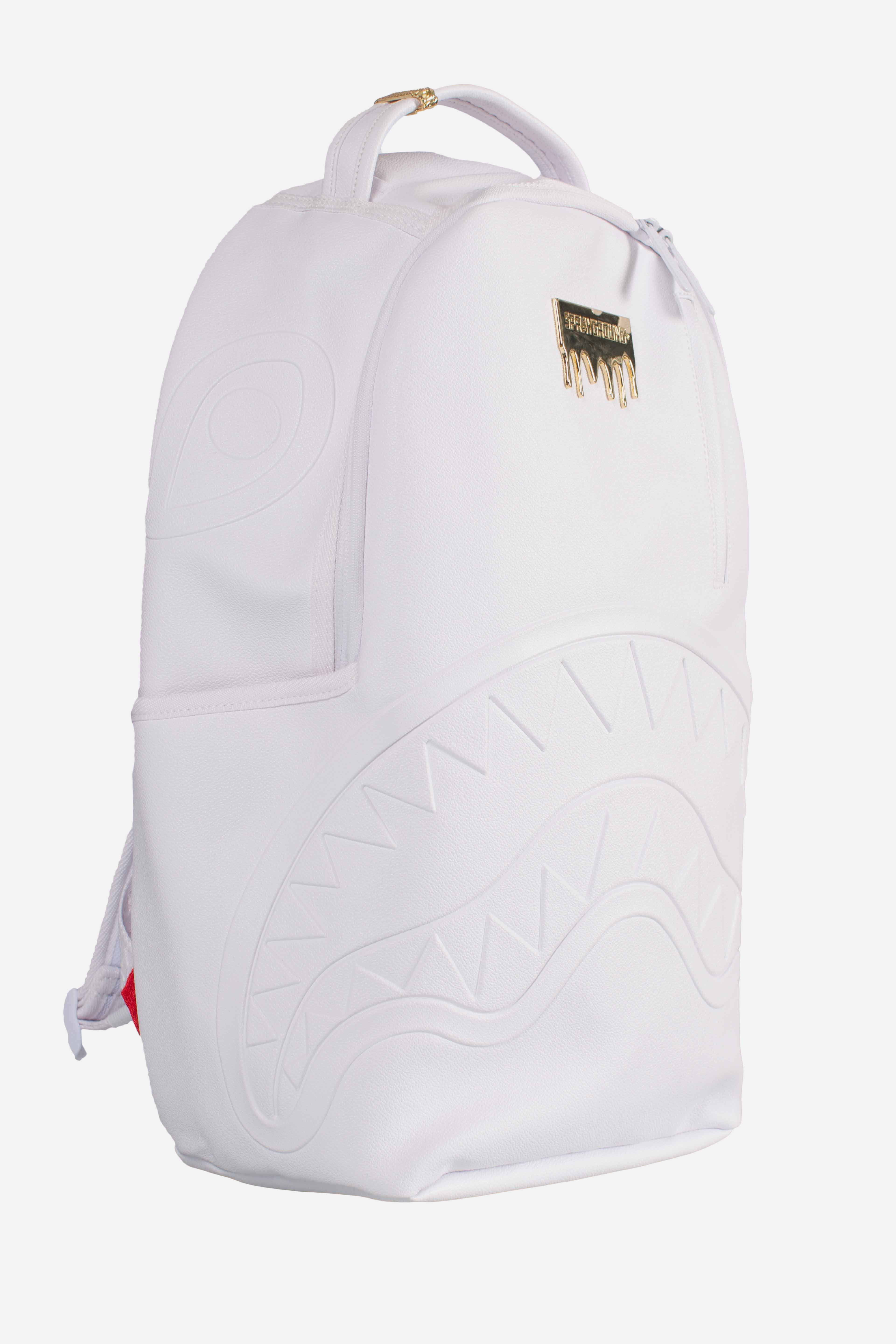ZAINO GOLD BRICK LUXE WHITE DLXSV BACKPACK