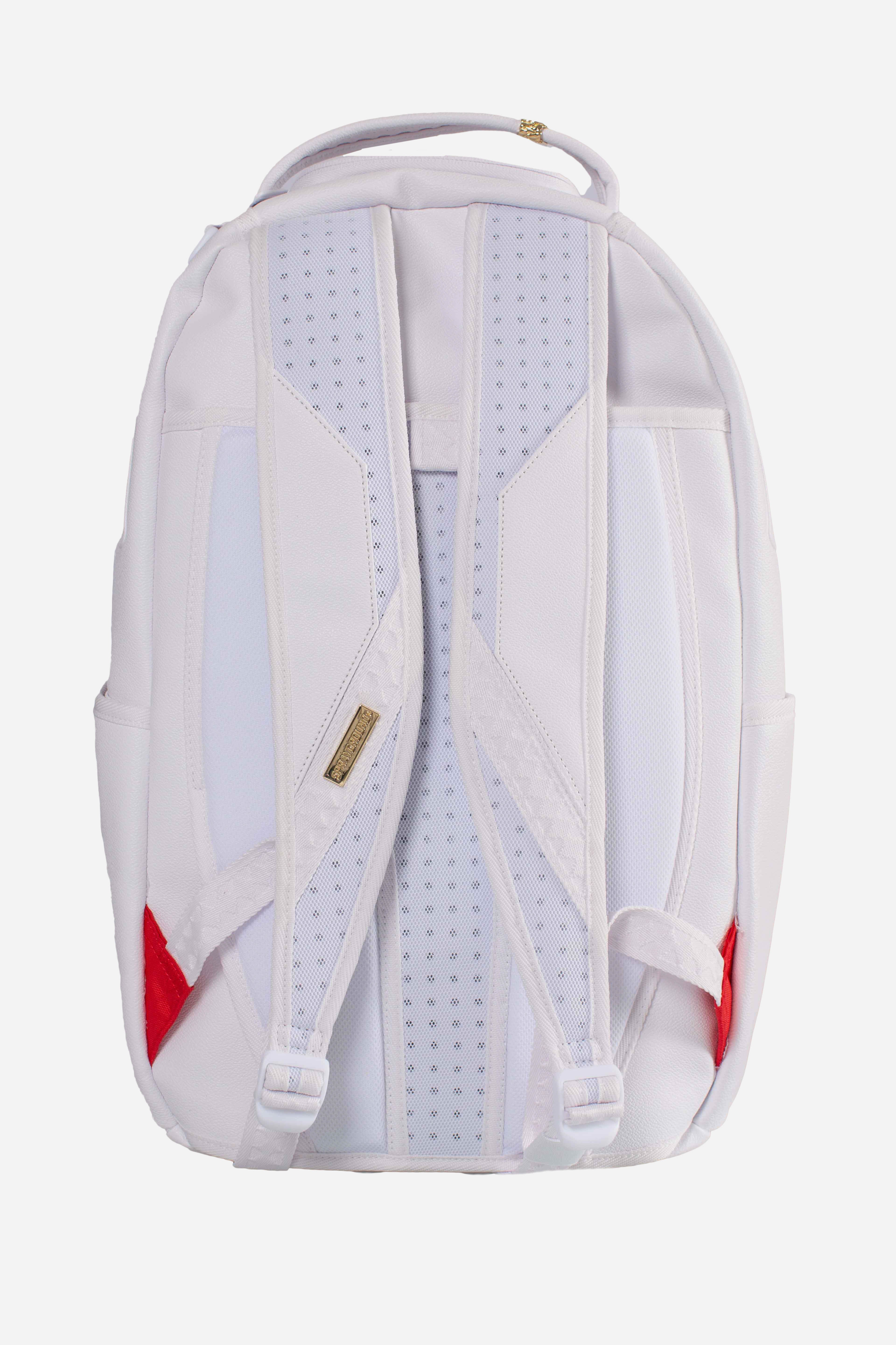 ZAINO GOLD BRICK LUXE WHITE DLXSV BACKPACK