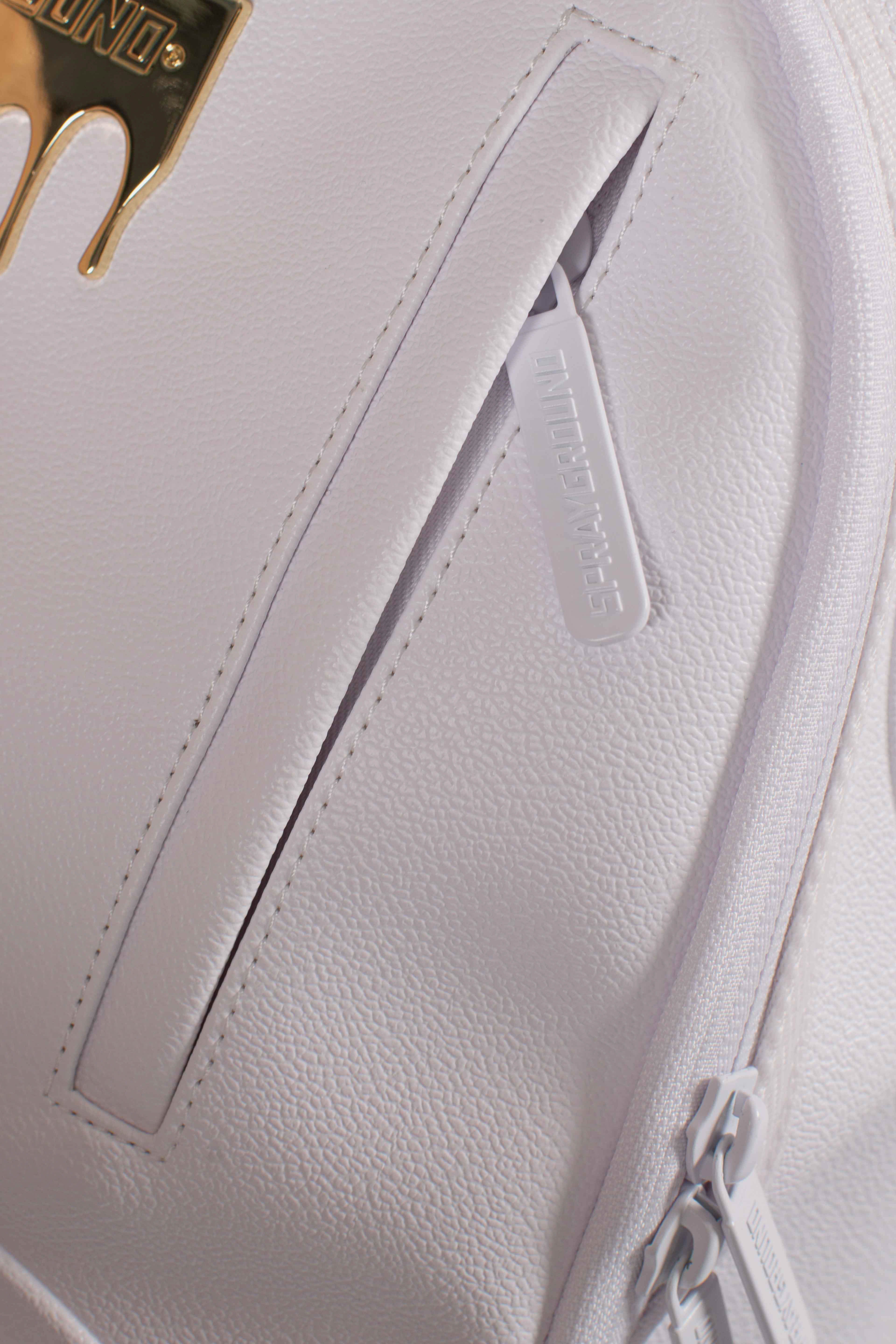 ZAINO GOLD BRICK LUXE WHITE DLXSV BACKPACK