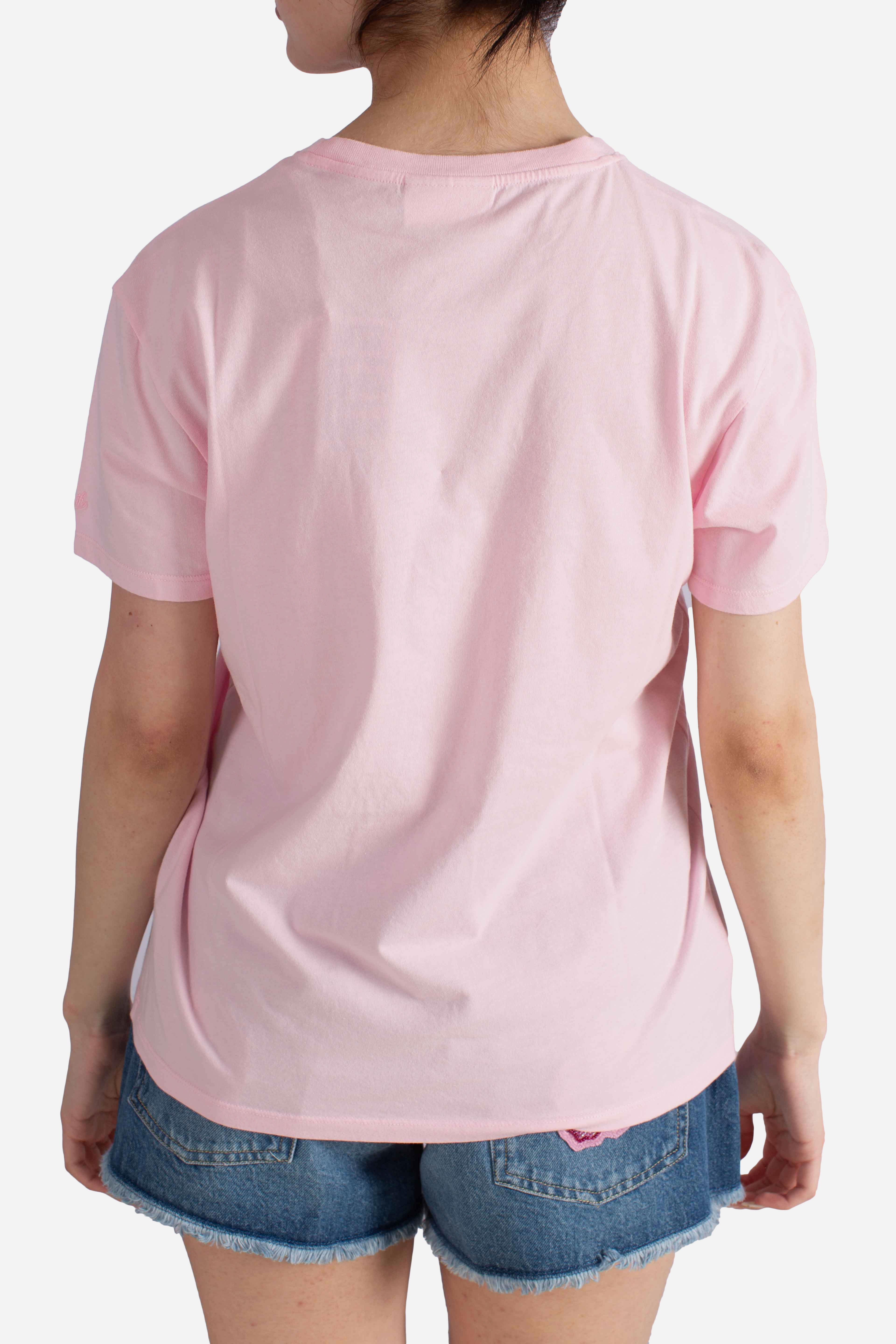 T-shirt Emilie in cotone con ricamo VADO A RUBA