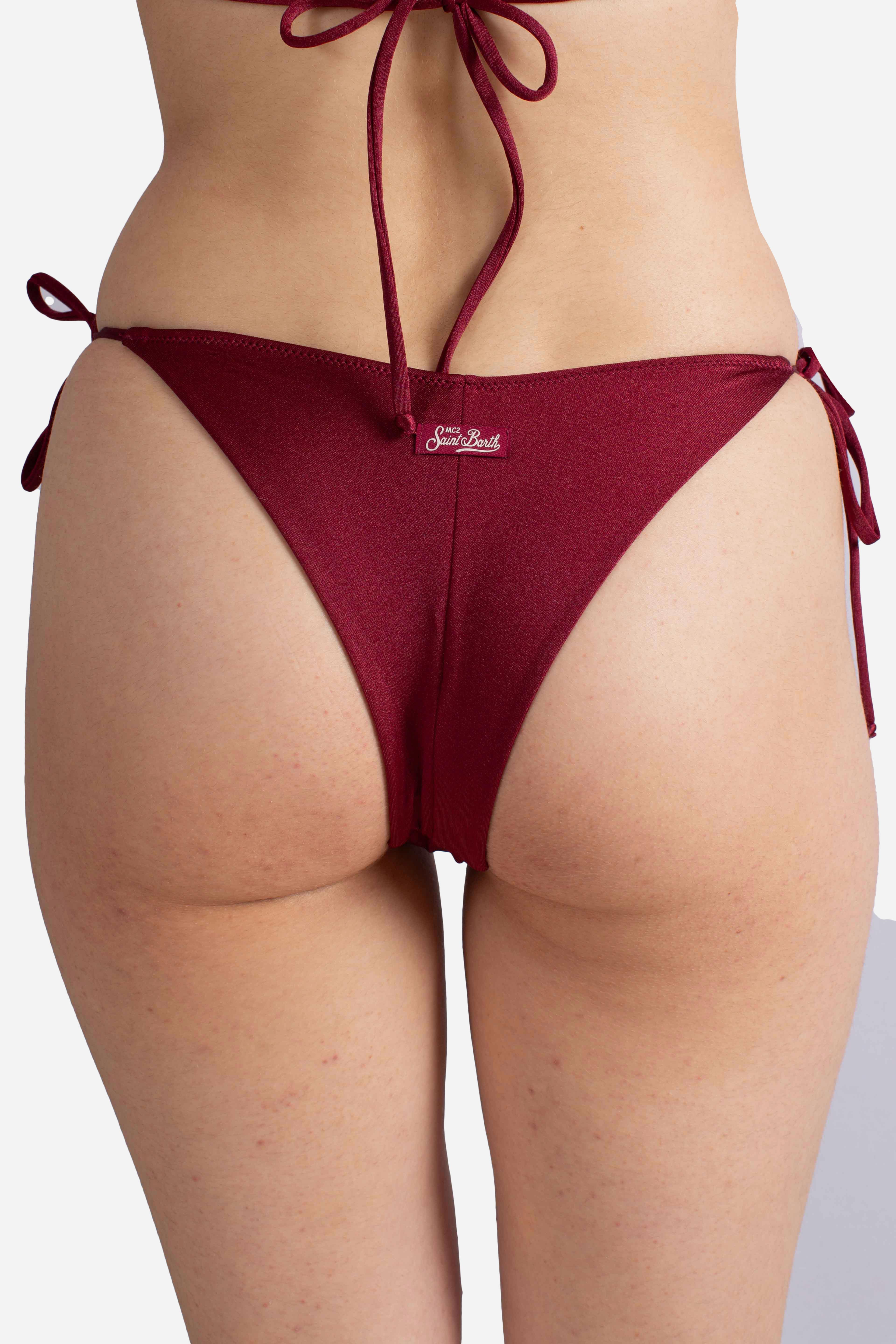 Marielle slip mare classico rosso