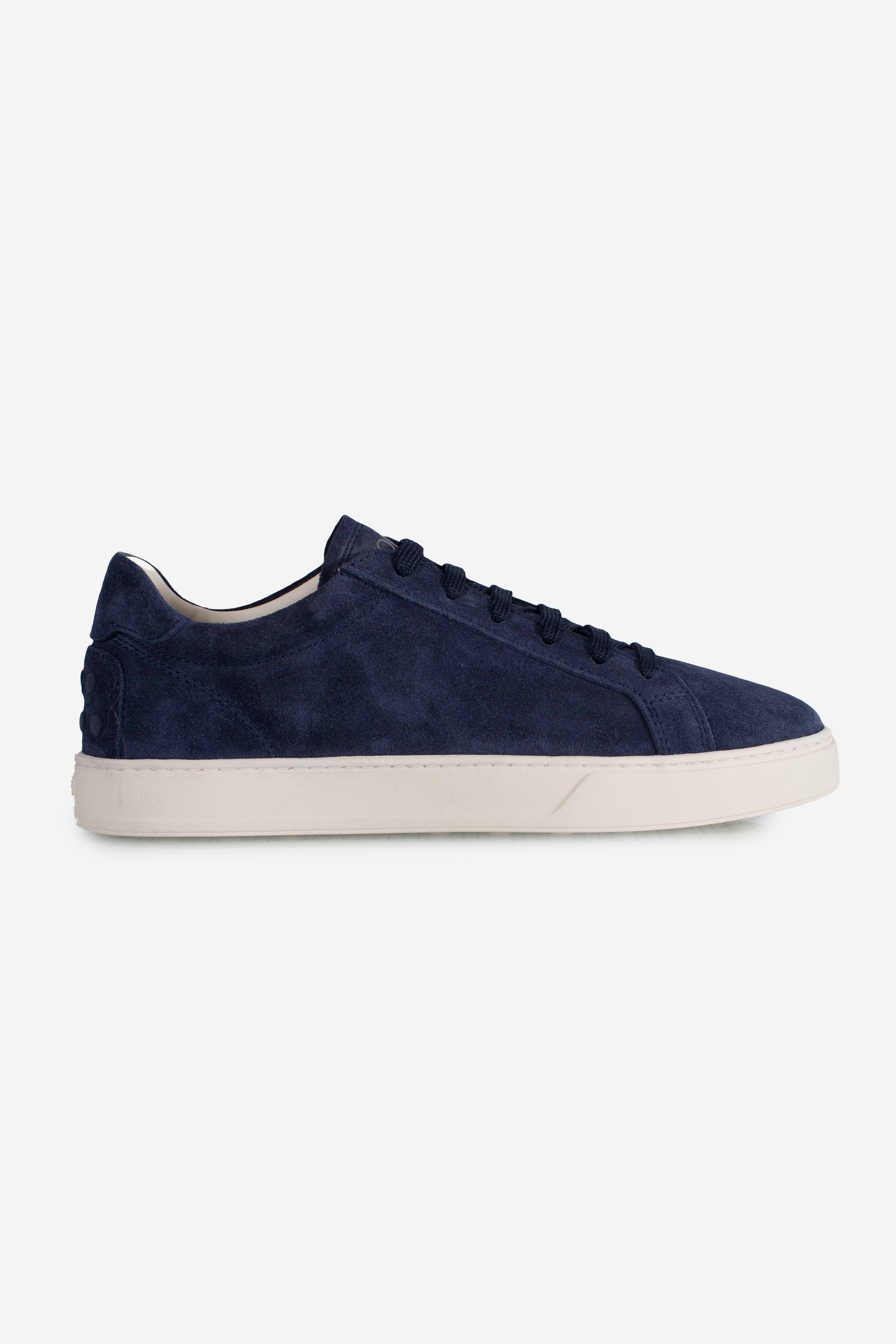 Sneakers in Pelle Scamosciata blu