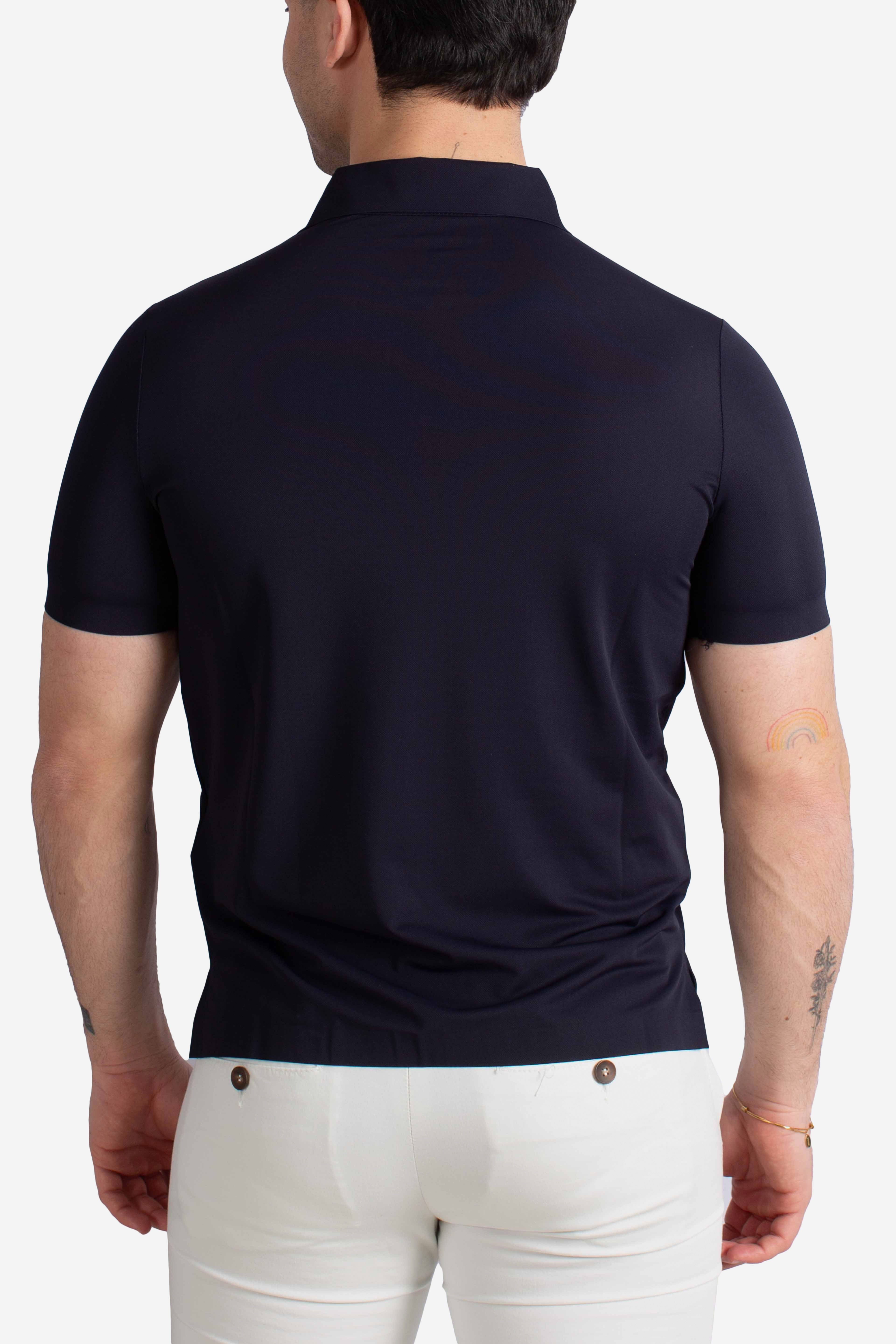 Polo tecnica blue