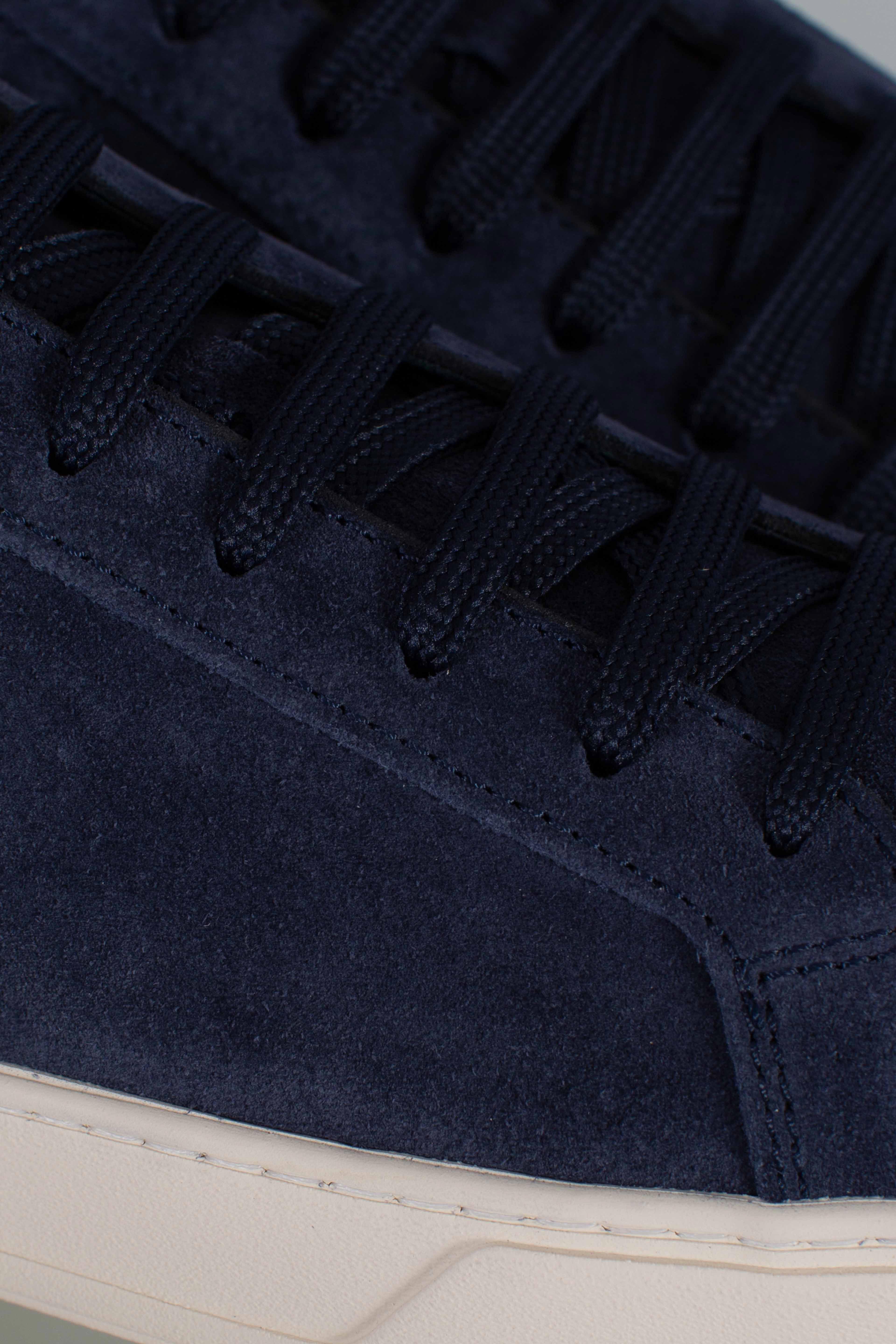 Sneakers in Pelle Scamosciata blu