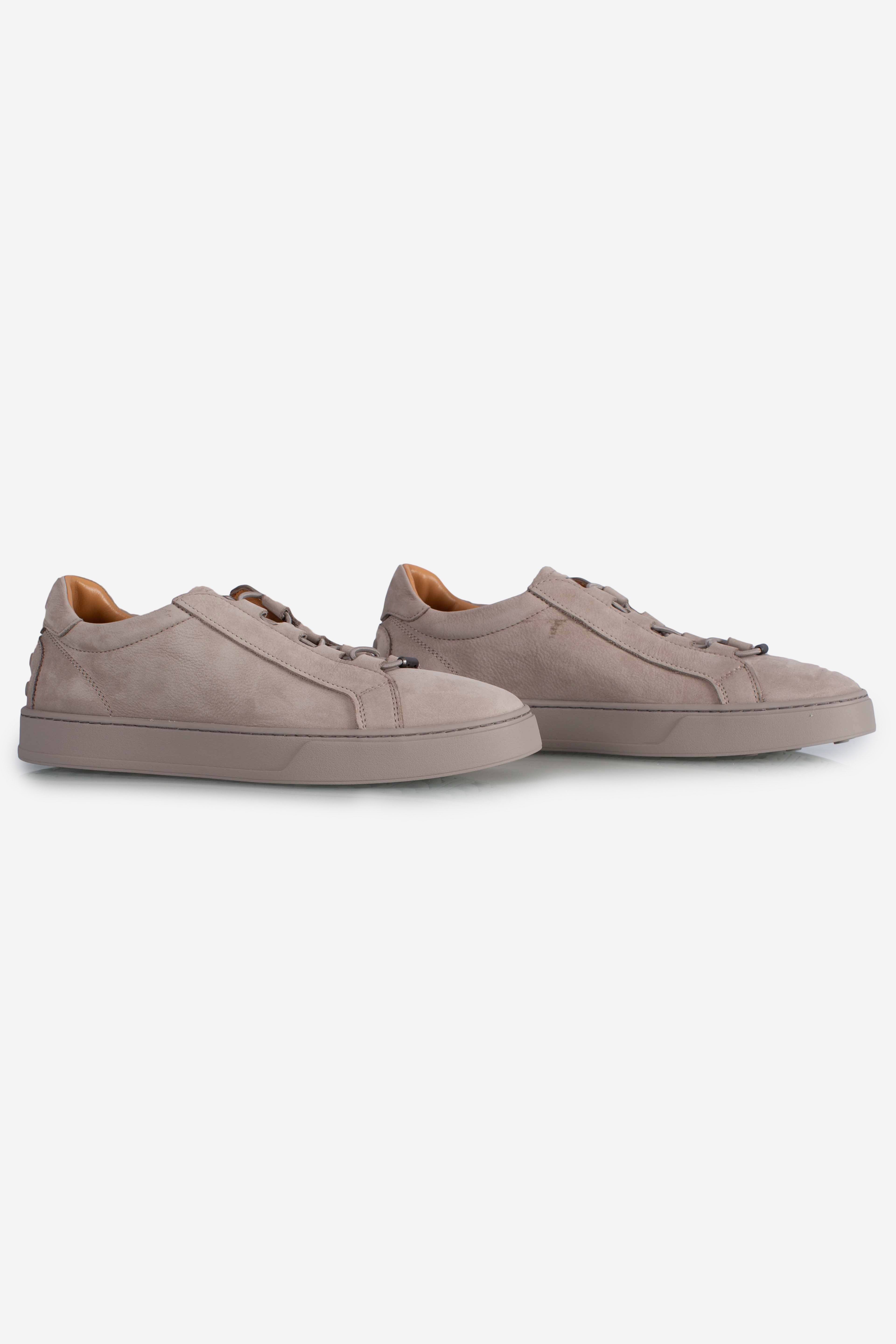 Sneakers in Nabuk grigio
