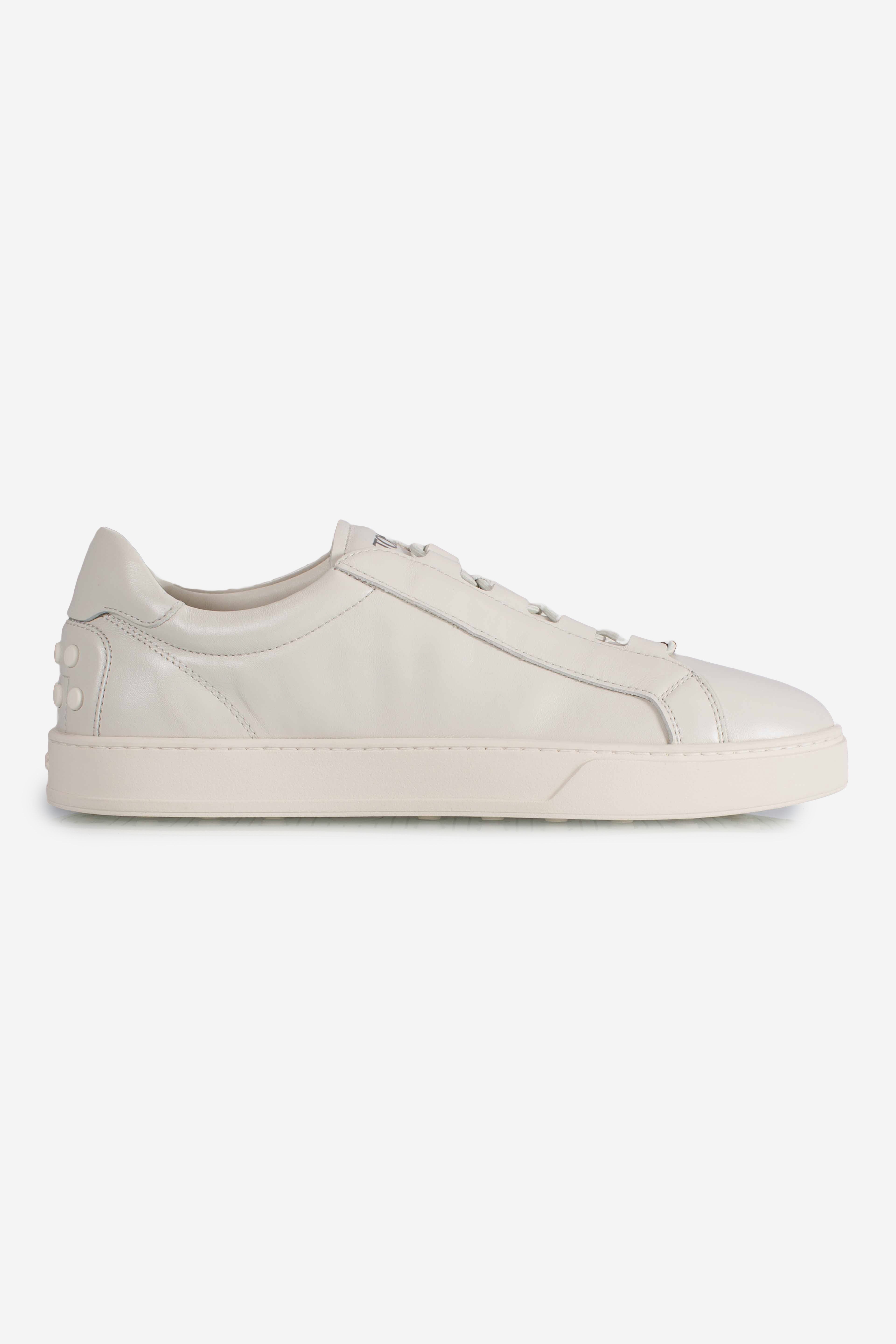 Sneakers in Pelle bianco