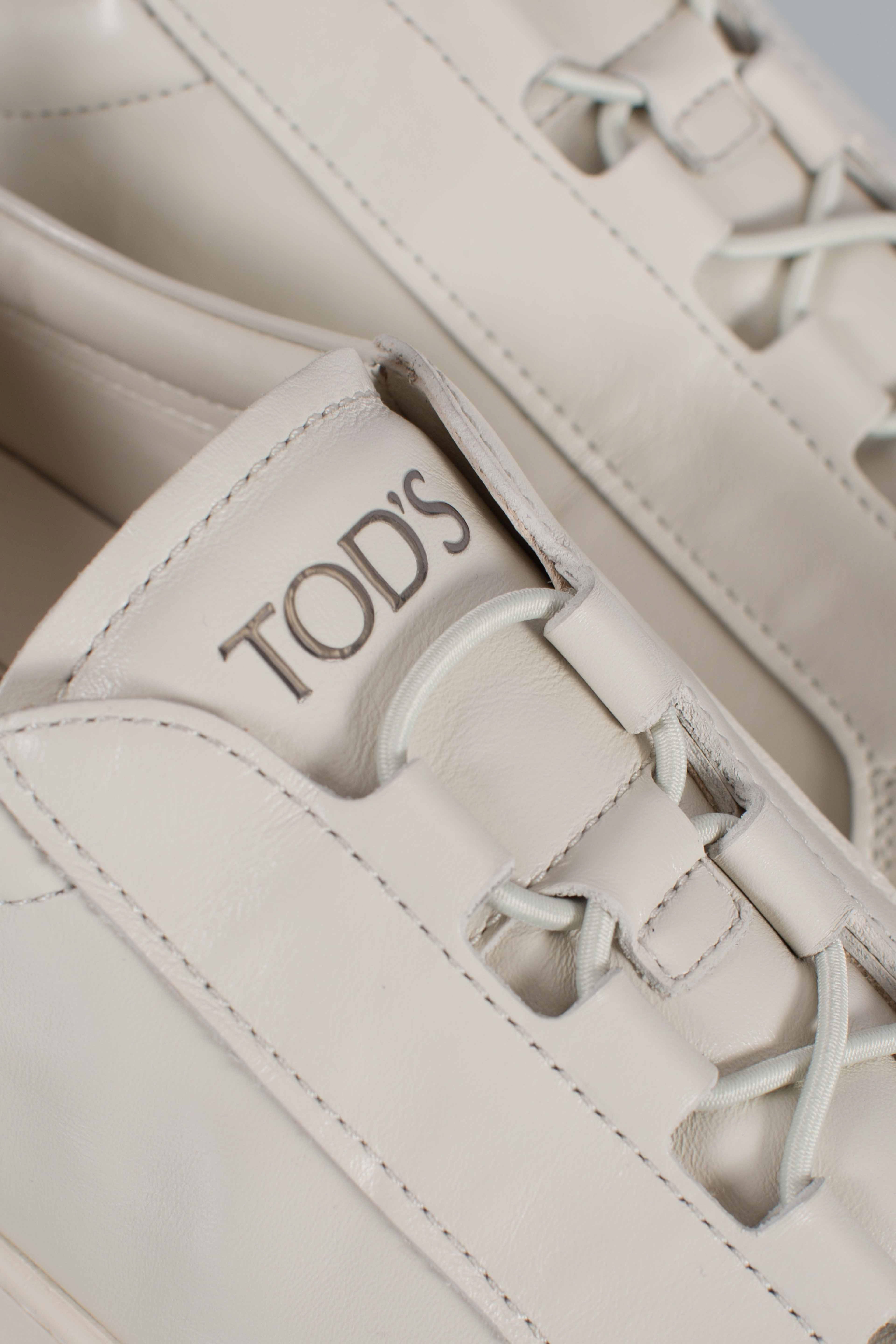 Sneakers in Pelle bianco