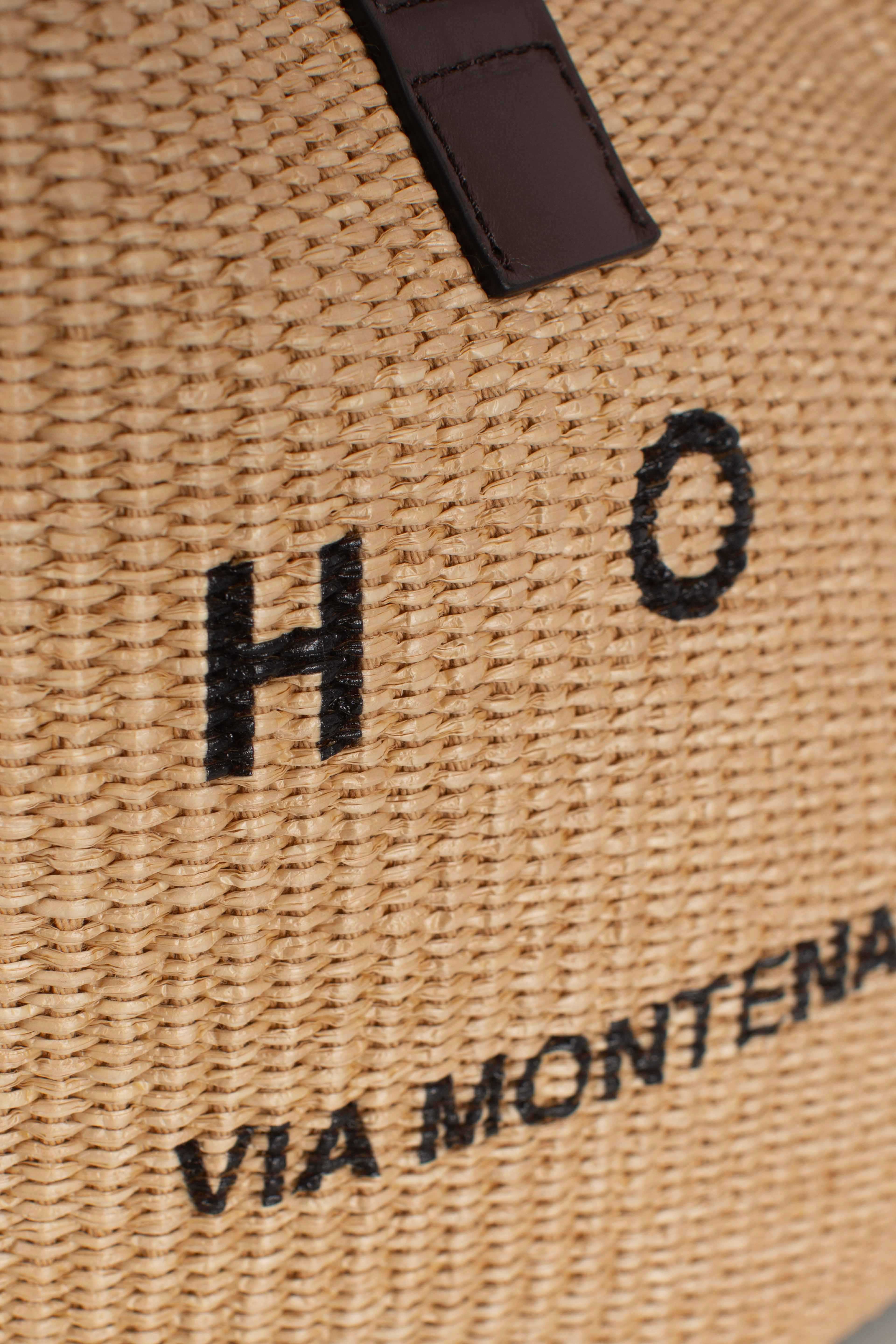 Borsa Shopping Hogan Address Piccola Marrone Avorio