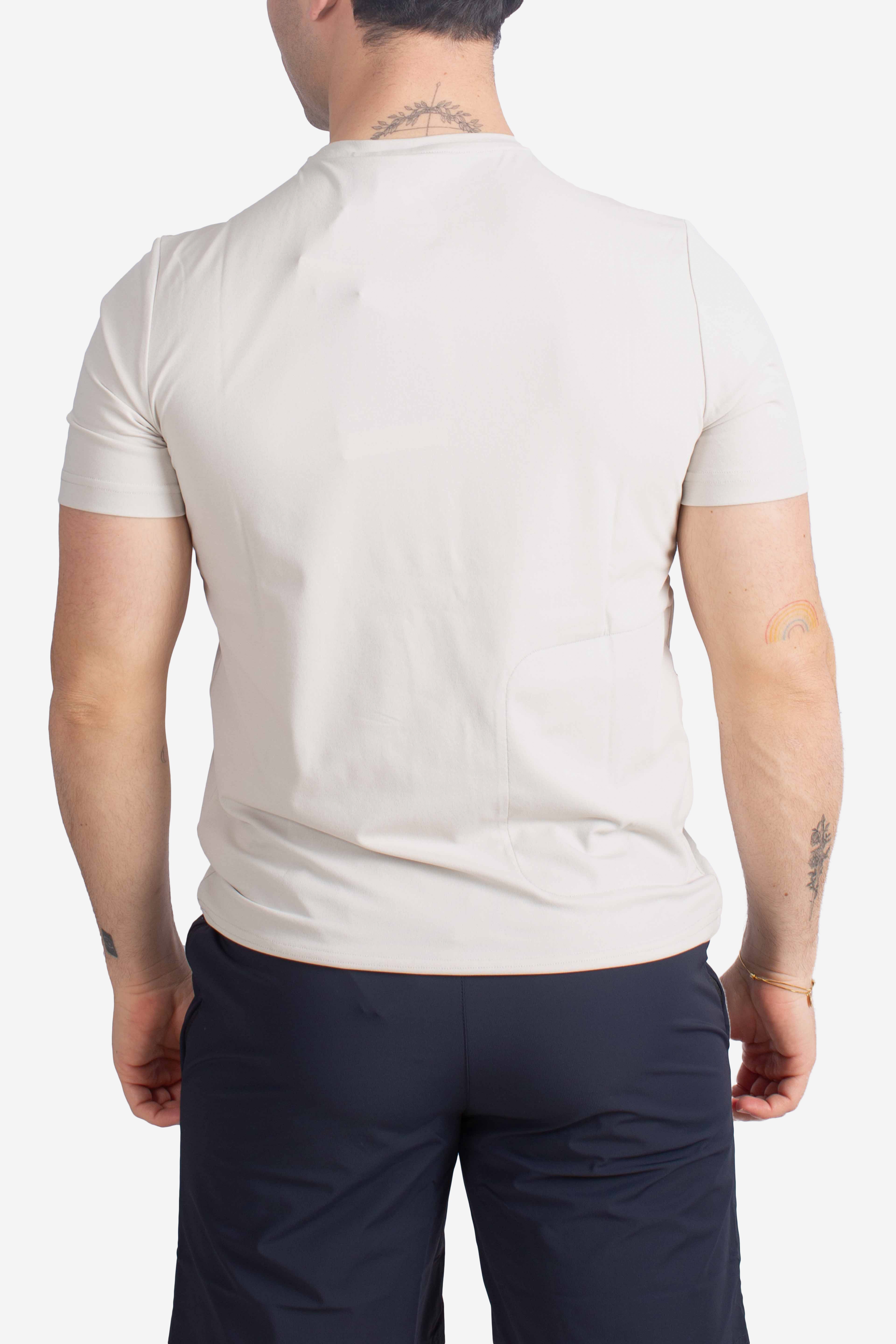 T-shirt Sergine travel beige lt