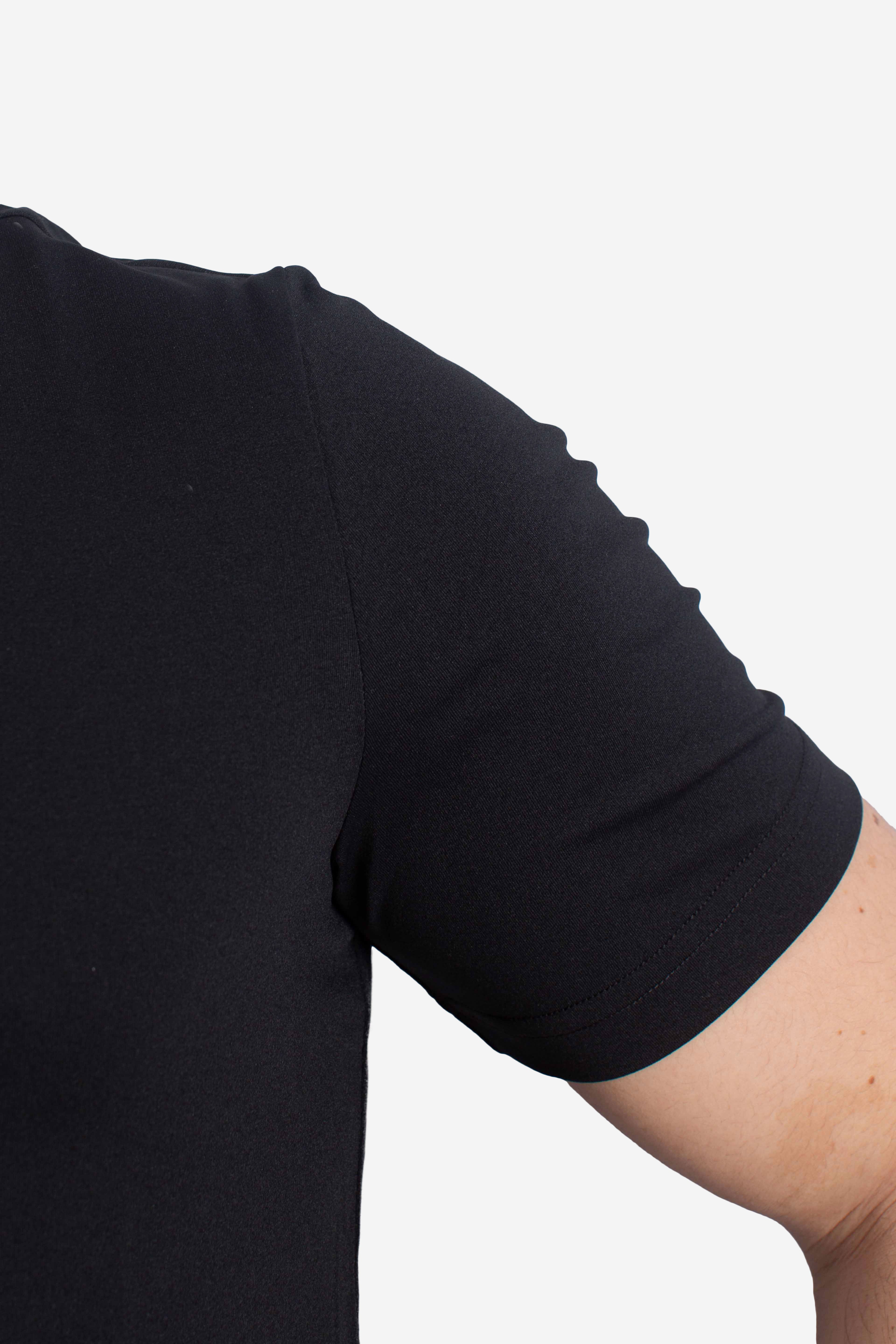 T-shirt Sergine travel black pure
