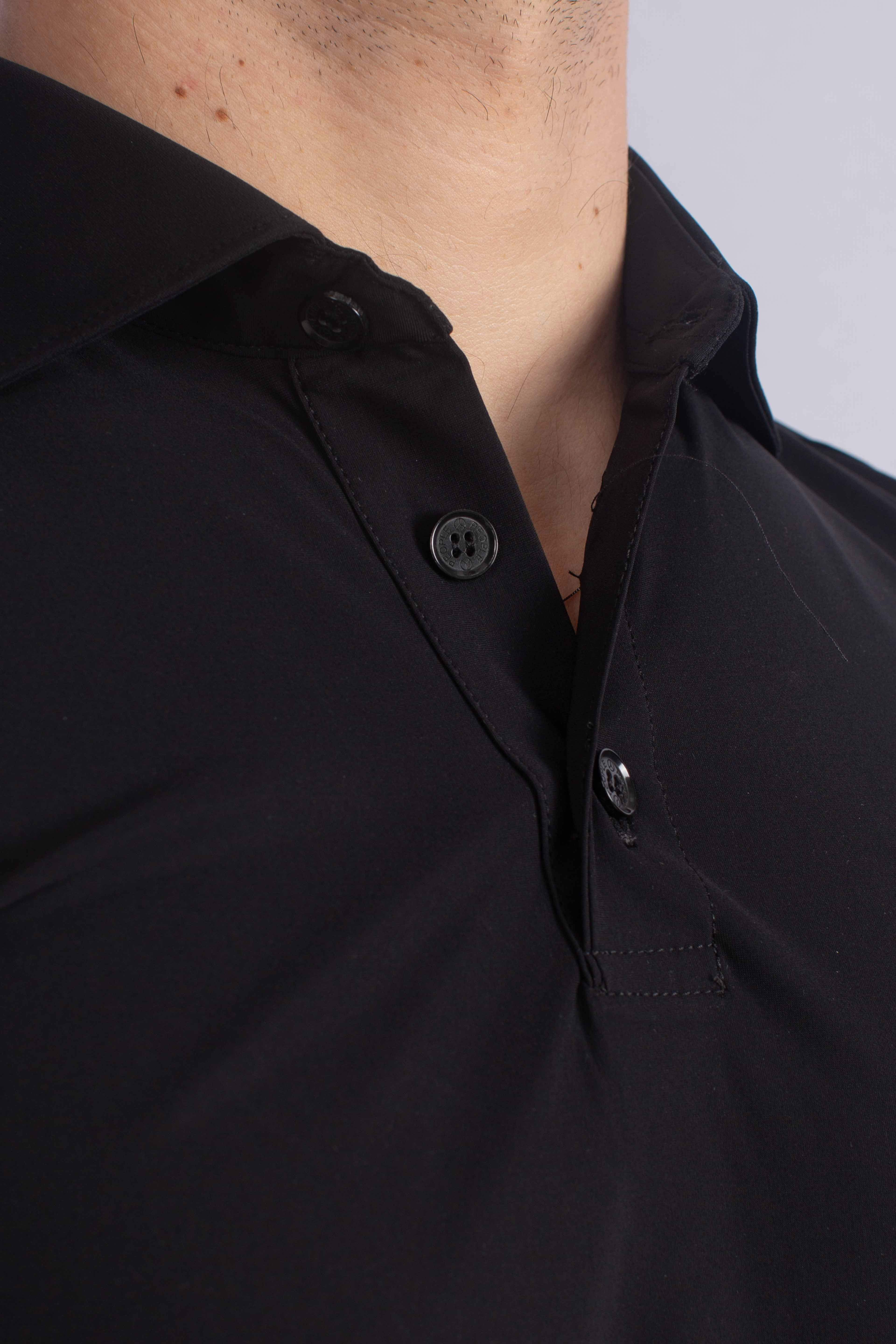 Polo Masamba tecnica black