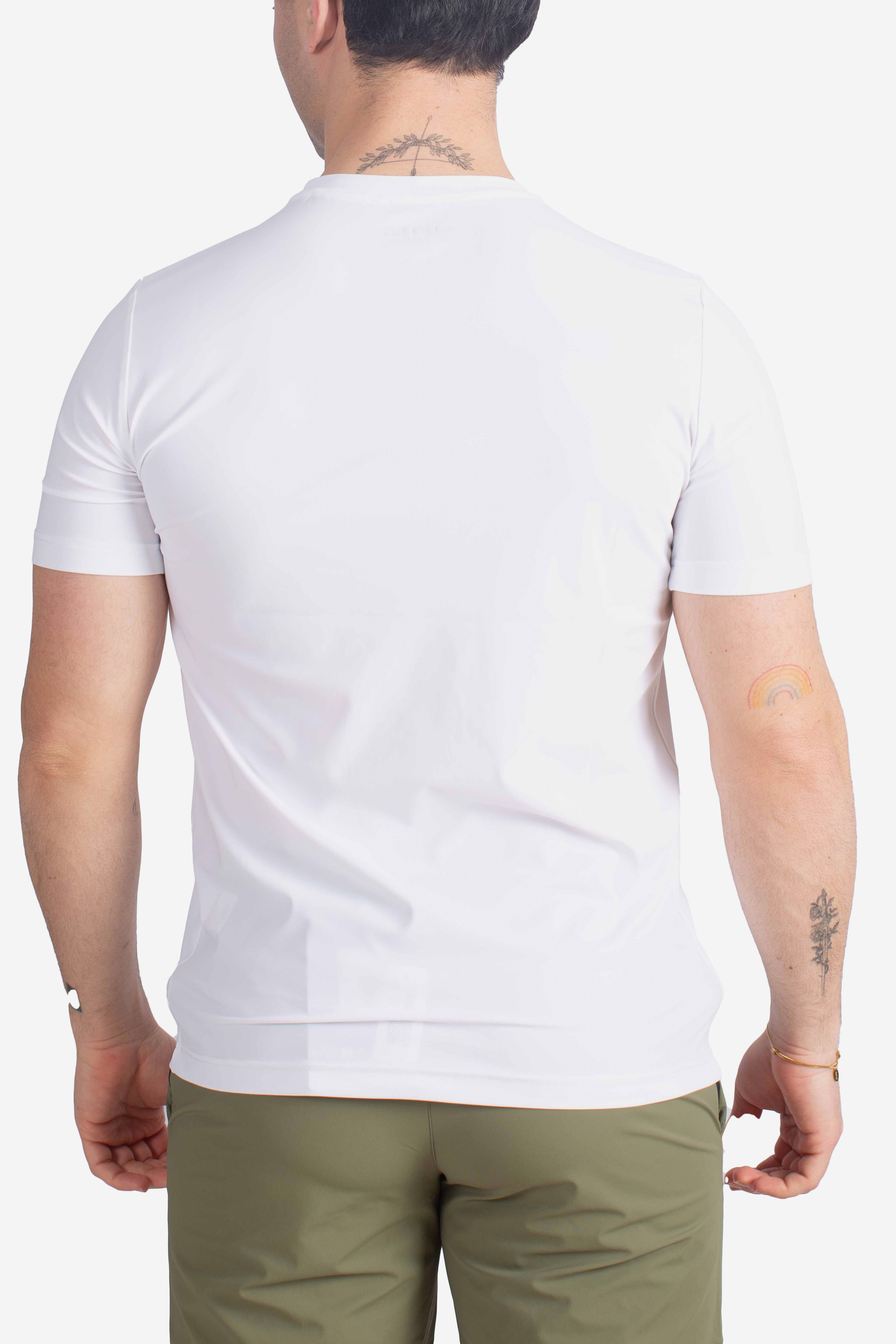 T-shirt Nanzoi tecnica white