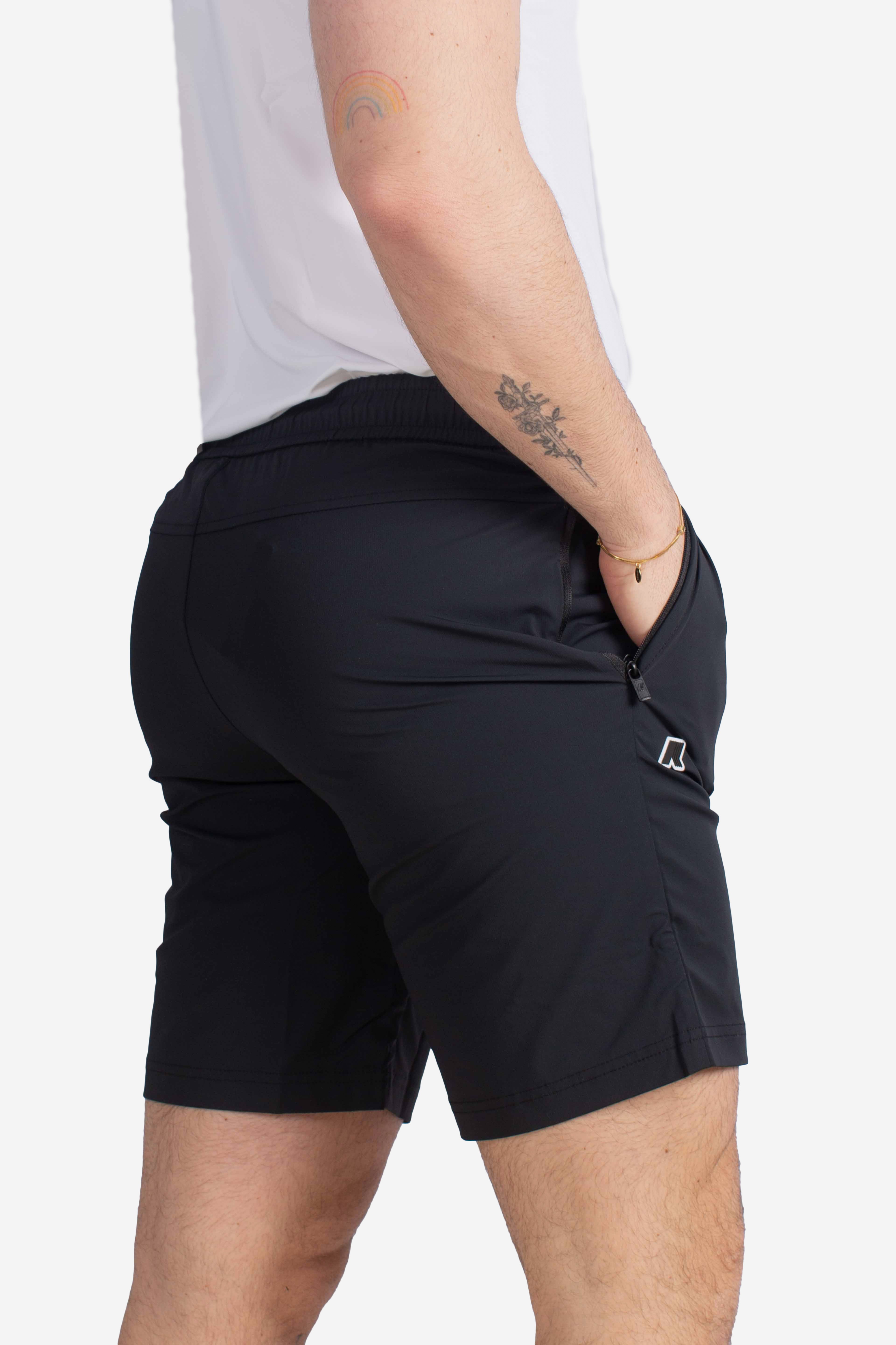 Pantaloncino tecnico Nesilier travel black pure
