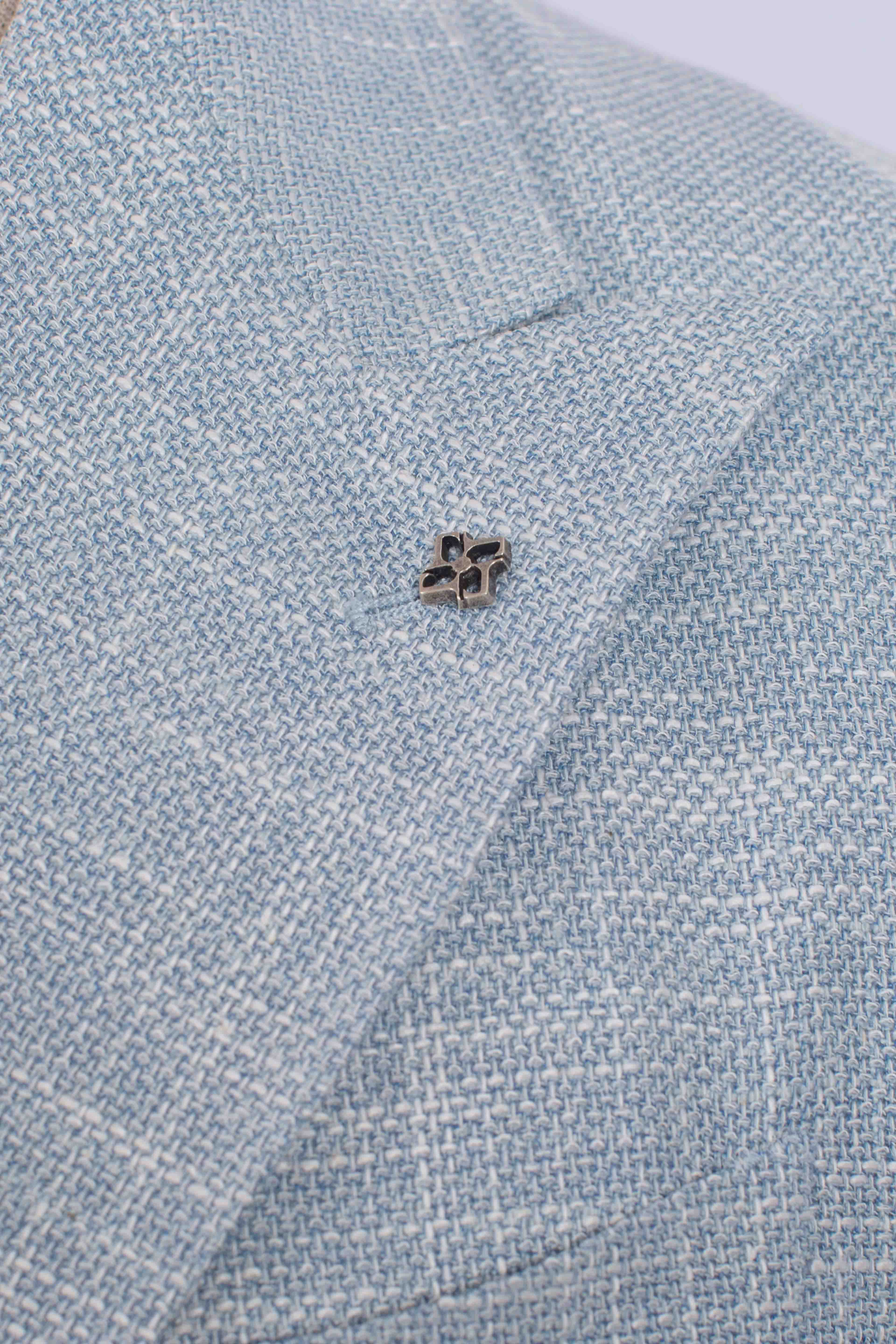 Giacca doppiopetto Montecarlo azzurra