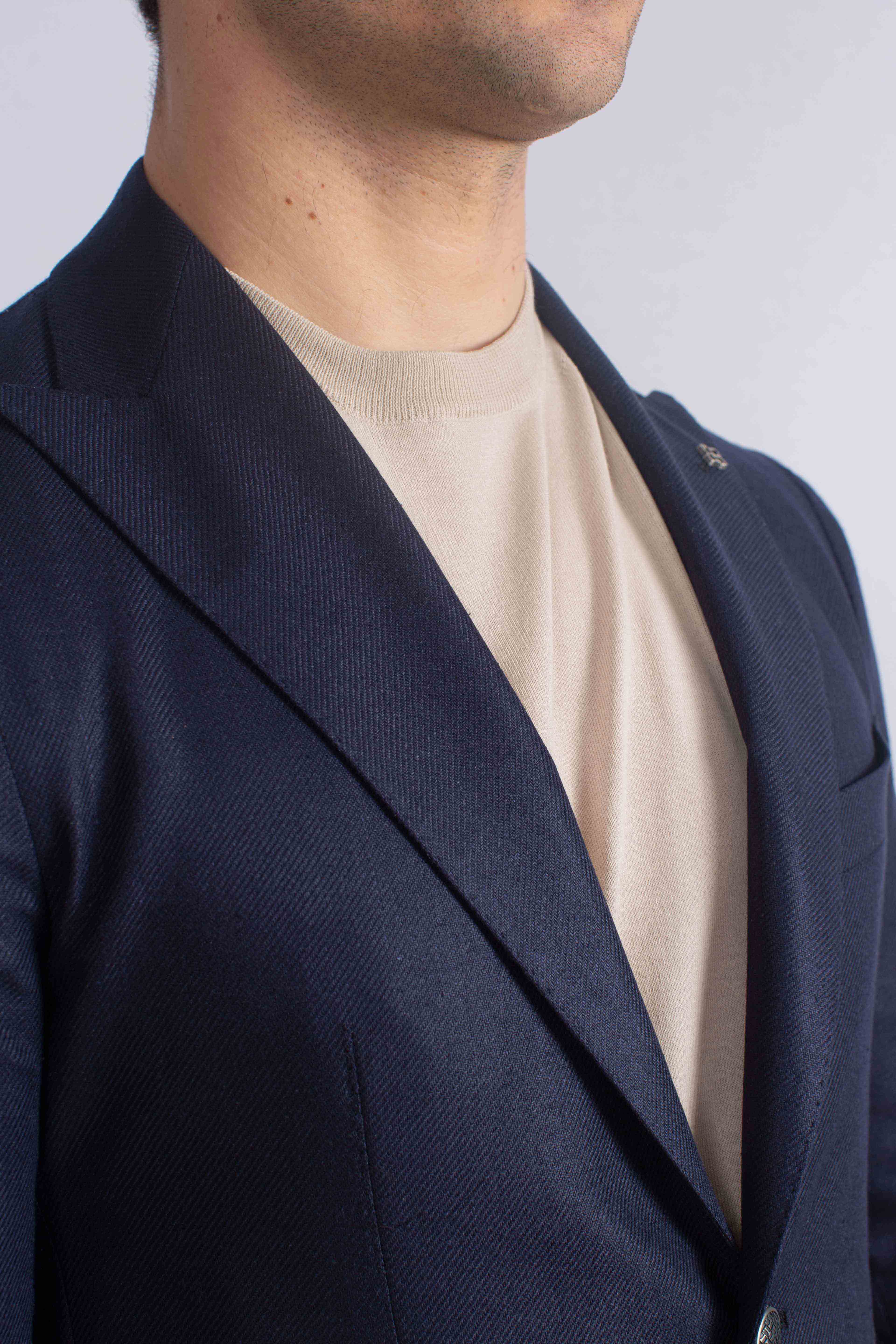 Giacca monopetto Montecarlo blu