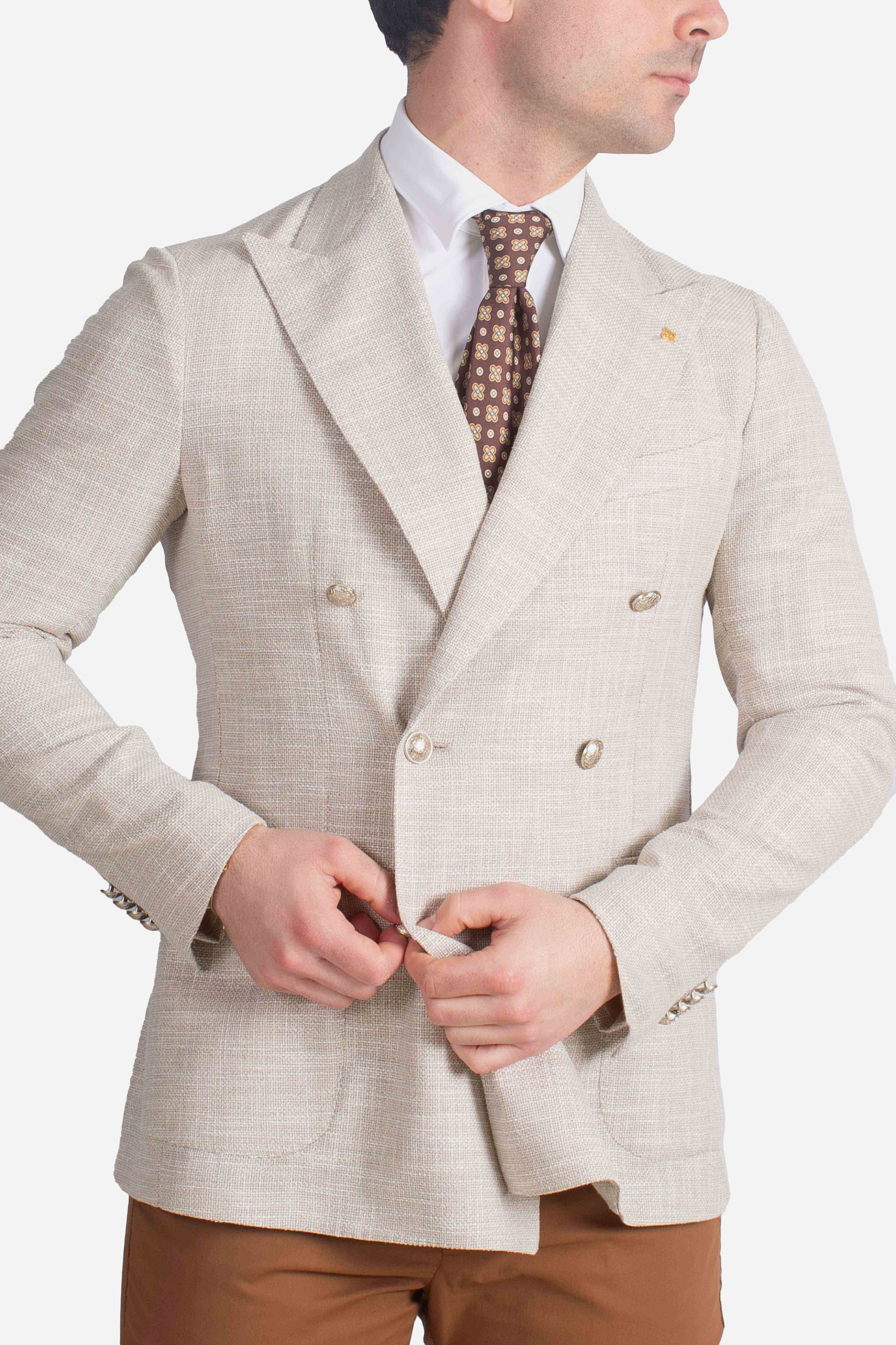 Giacca doppiopetto Montecarlo avano