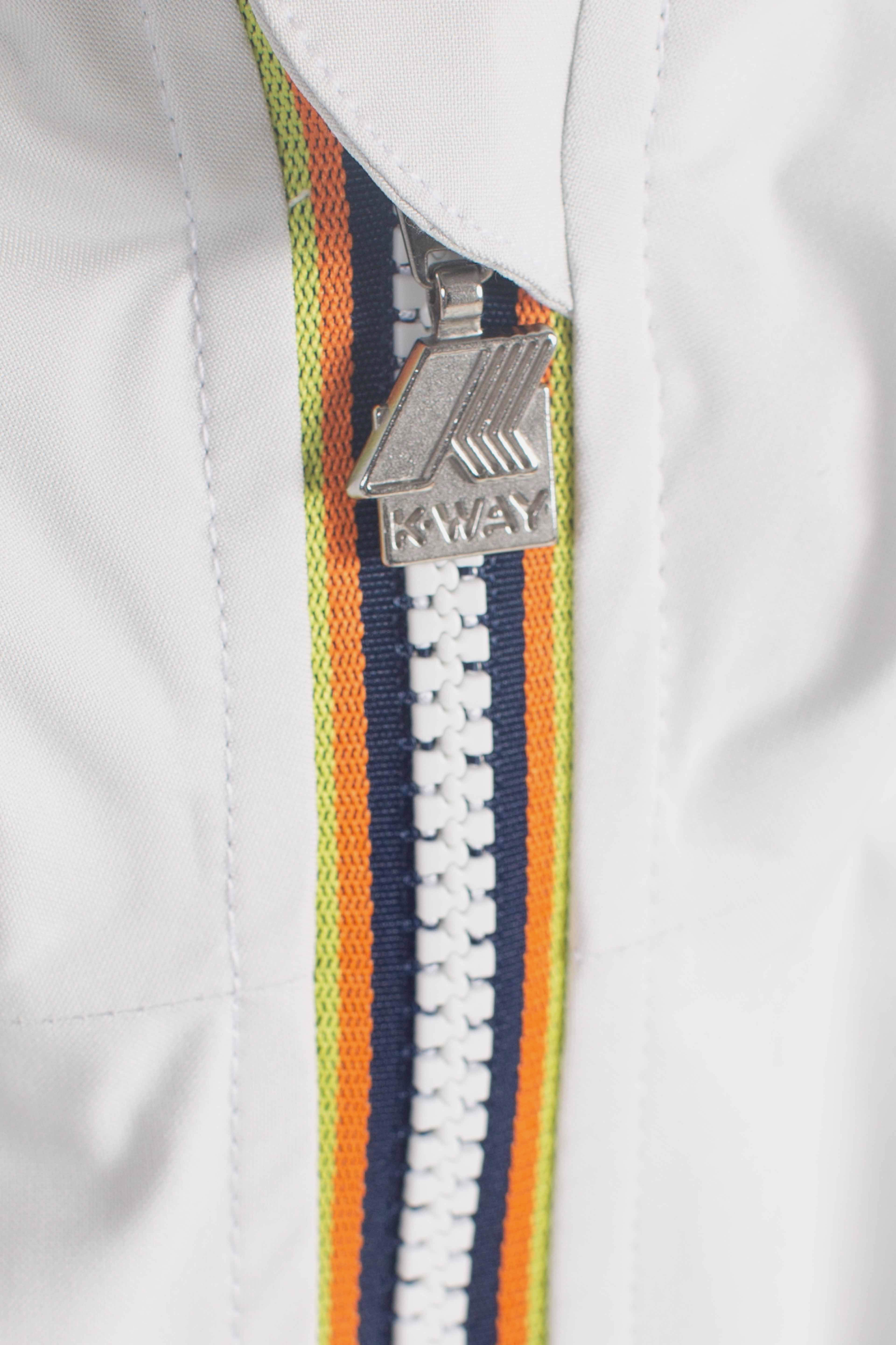 Giacca Impermeabile Slim Fit Lily stretch dot white