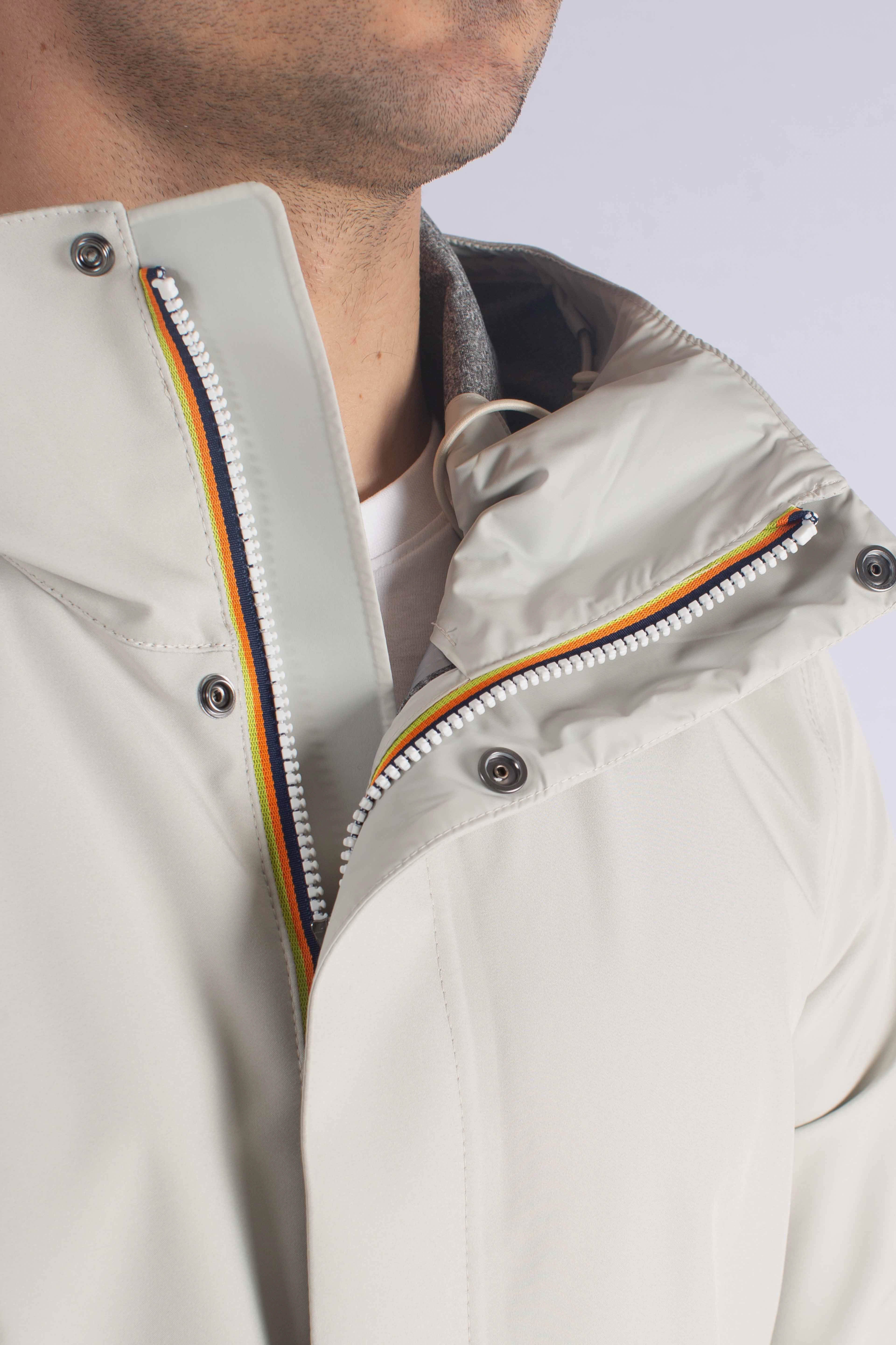 Parka Tommy Bonded Jersey beige lt