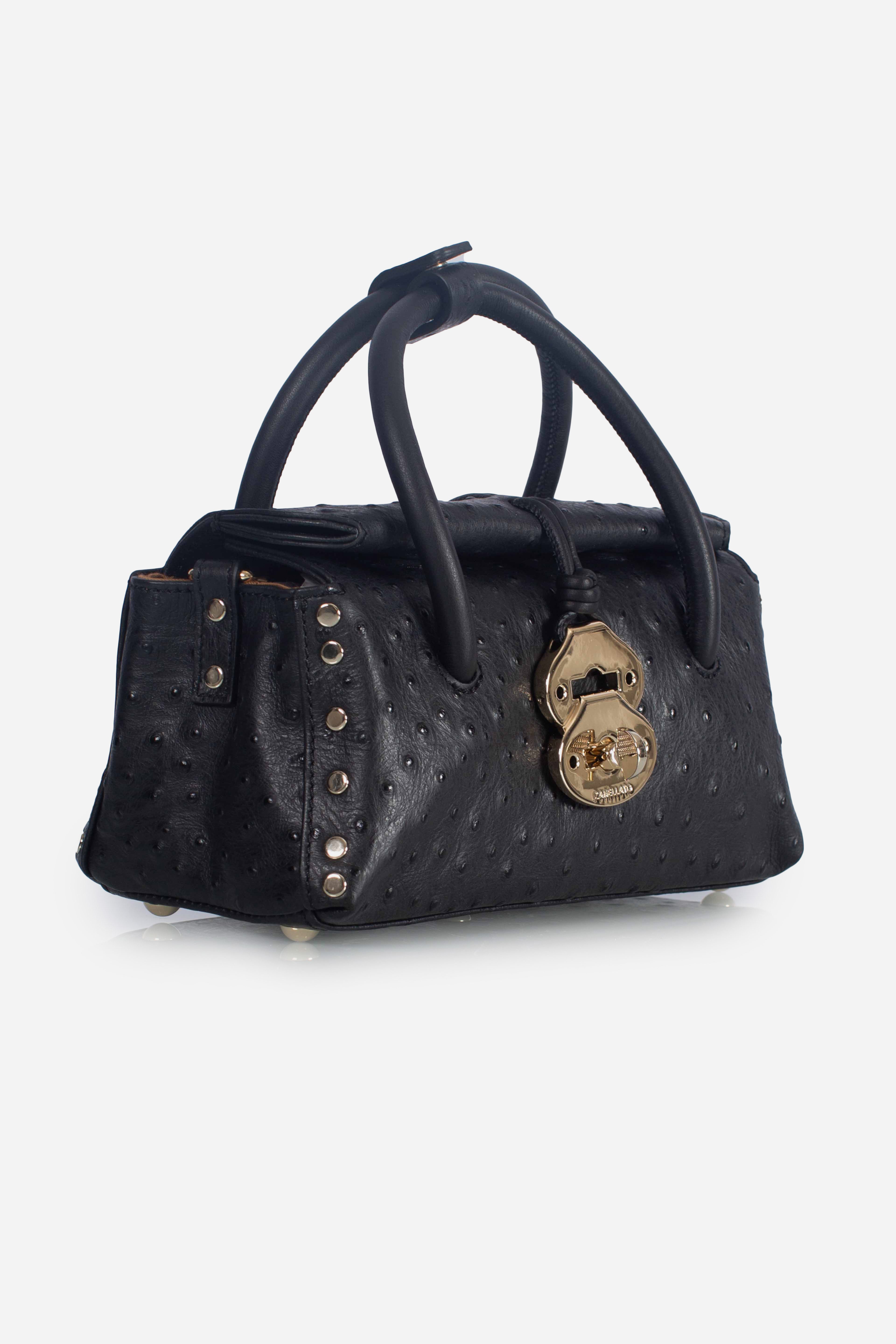 Borsa Dotta Baby black cratere