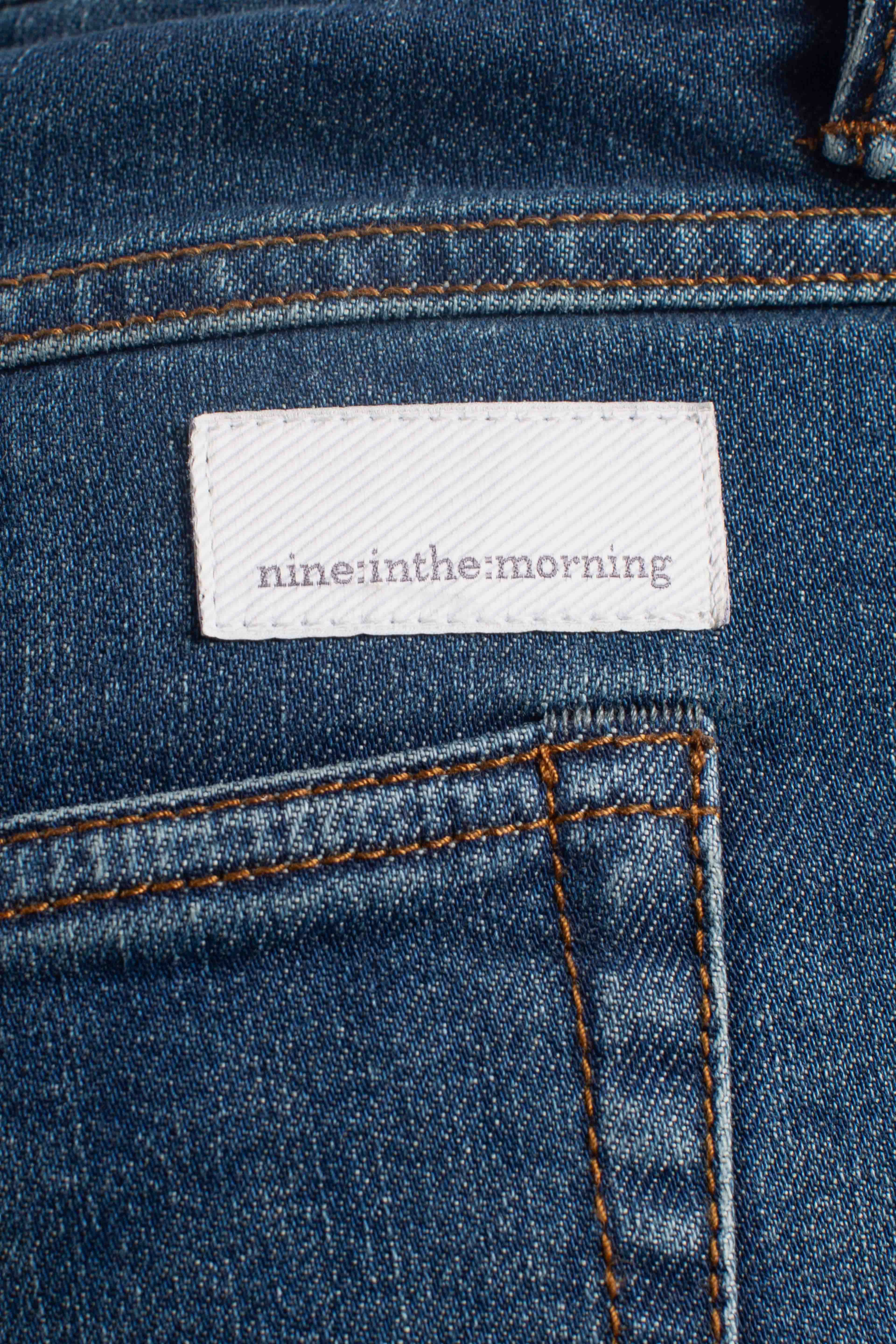 Denim Rock 5 tasche pocket skinny pant blu