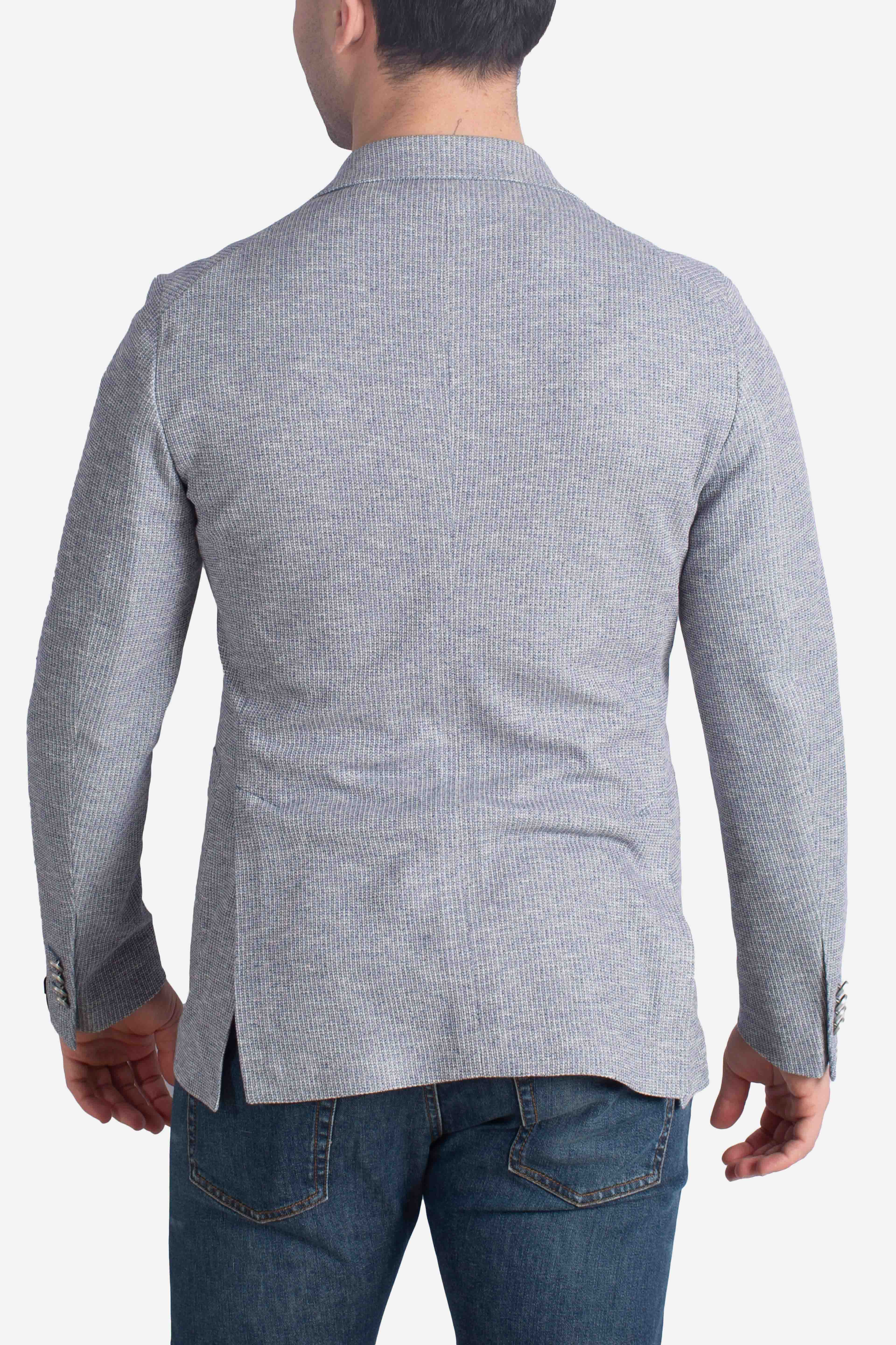 Giacca Montecarlo celeste