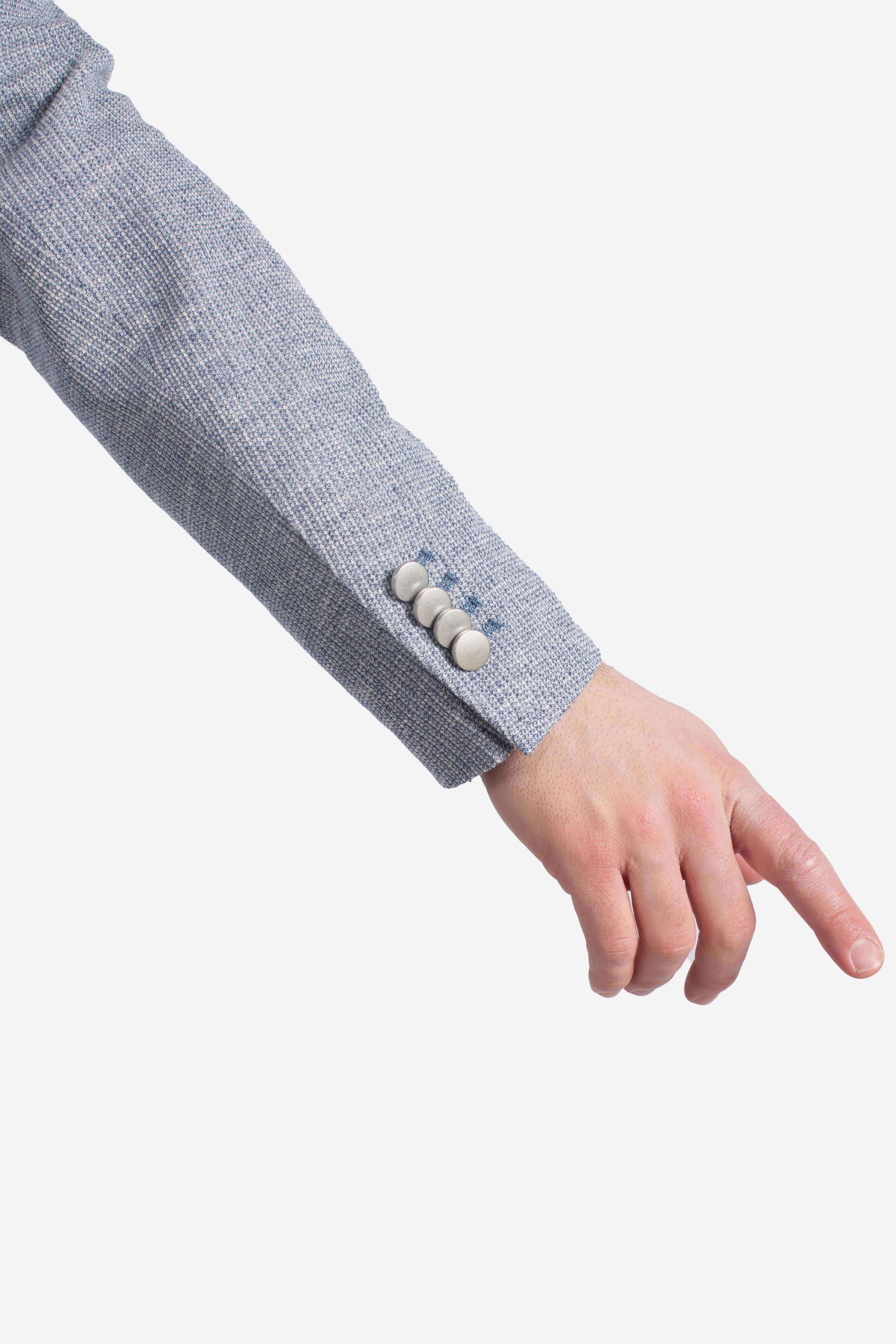 Giacca Montecarlo celeste