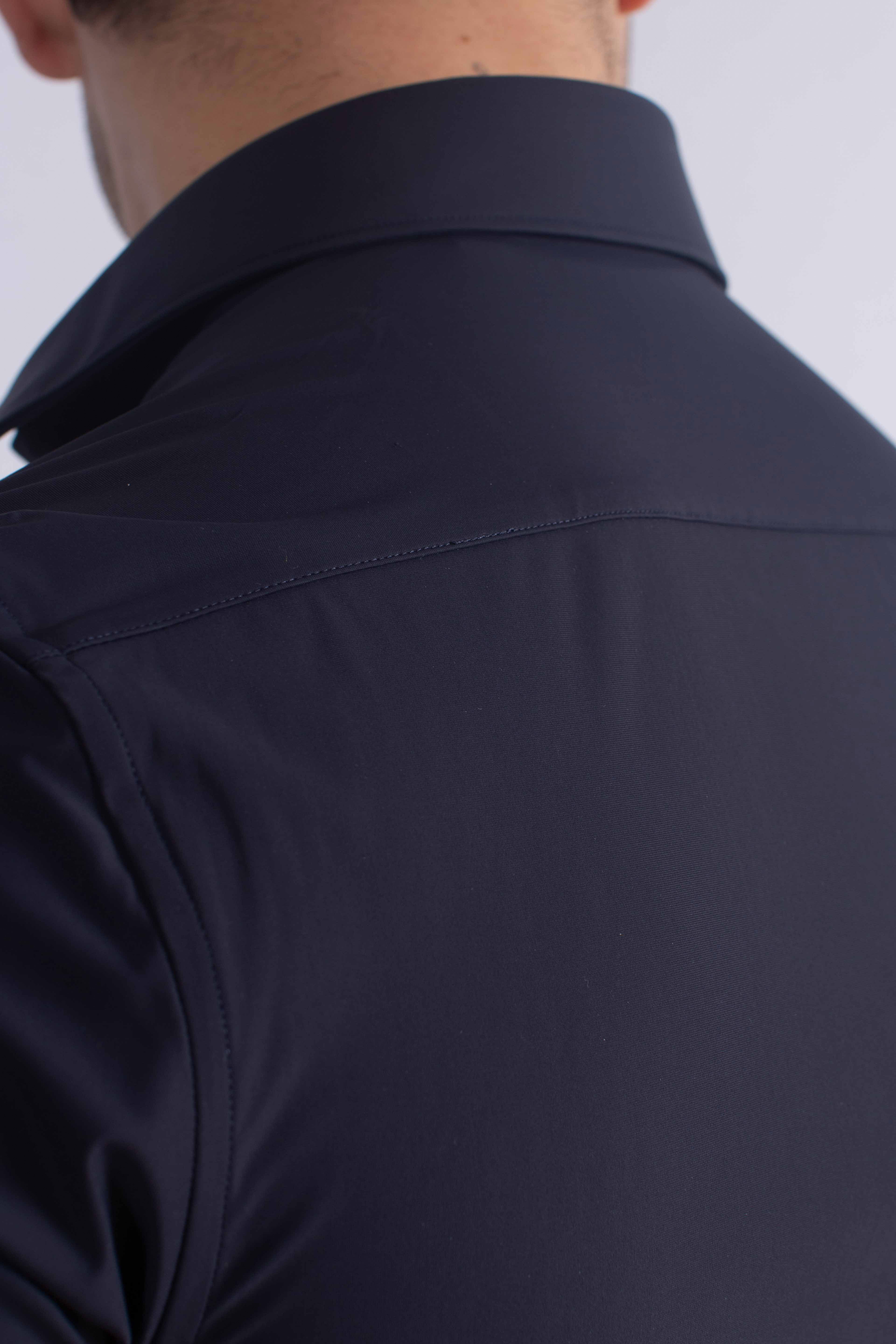 Polo tecnica navy blue