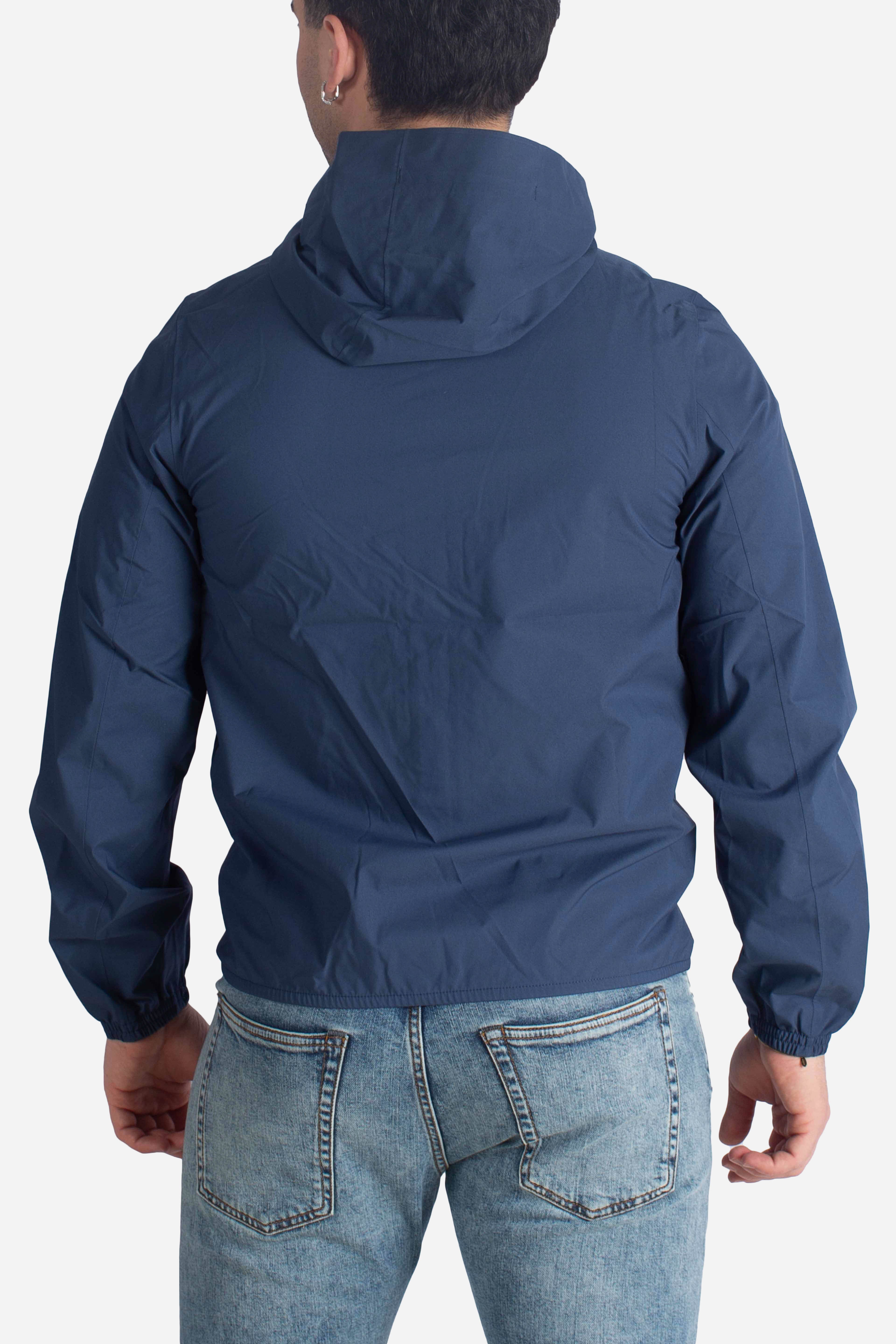 Giubbino Jack Stretch Dot blue insignia