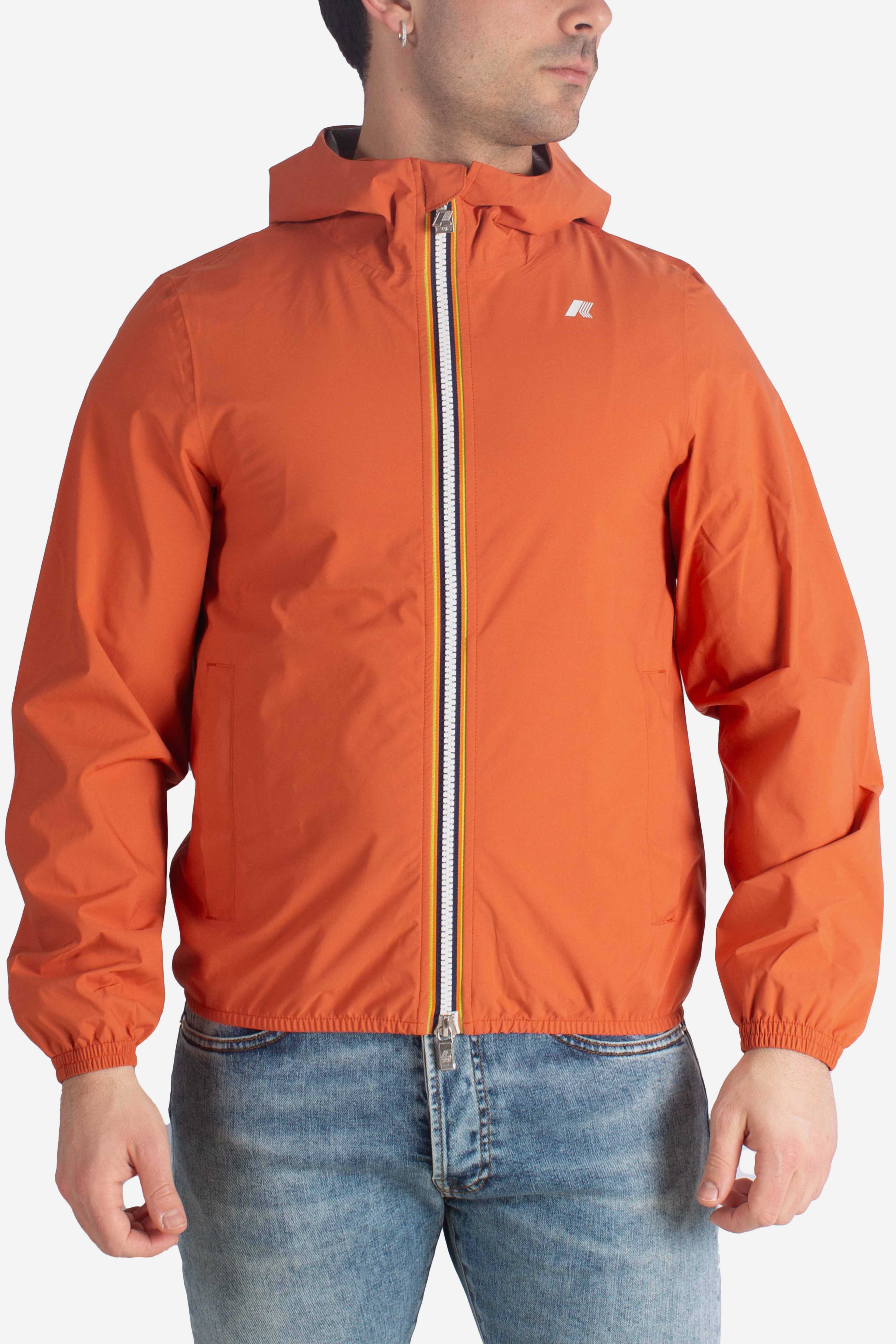 Giubbino Jack Stretch Dot orange brownish