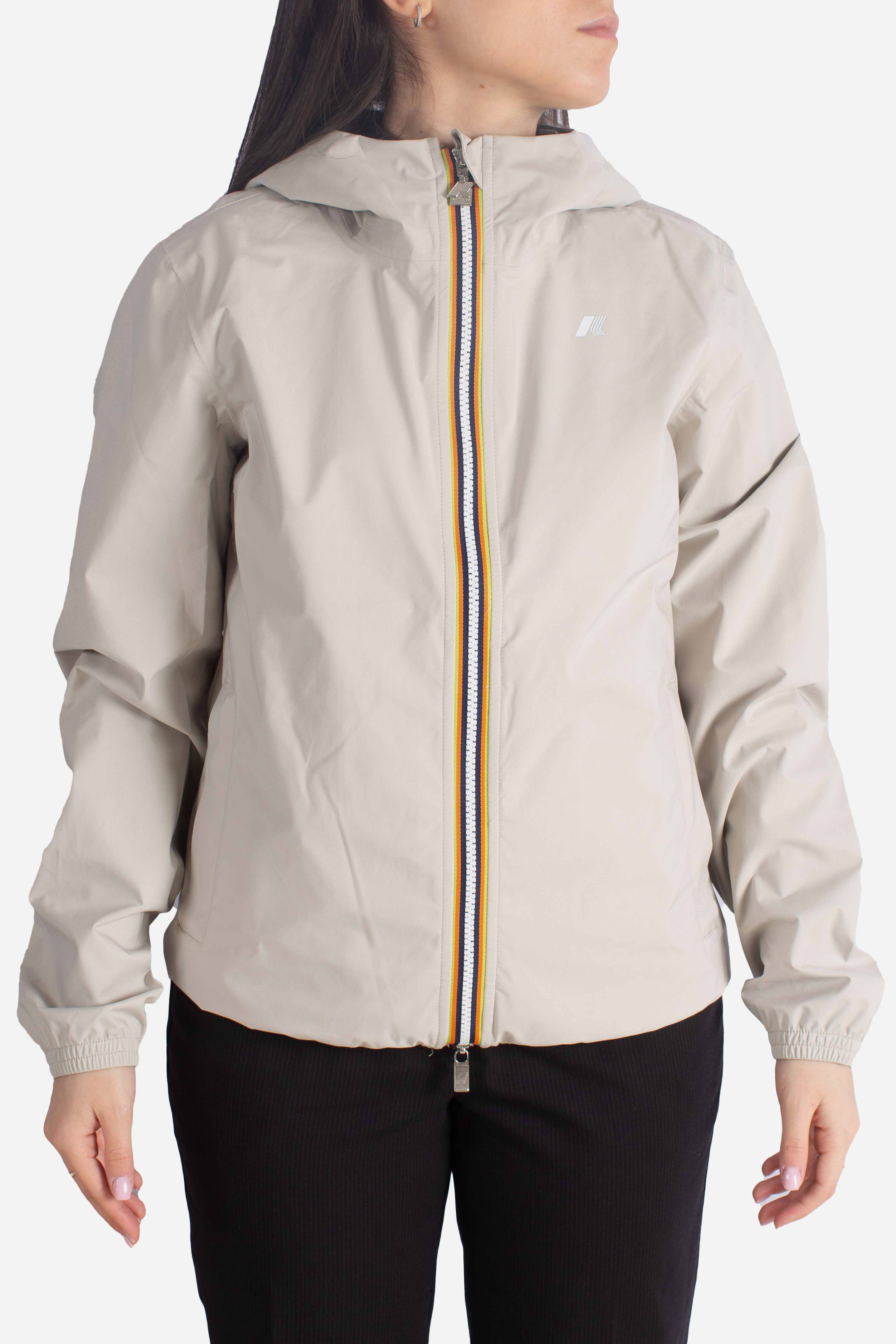 Giacca Impermeabile Slim Fit Lily stretch dot beige lt