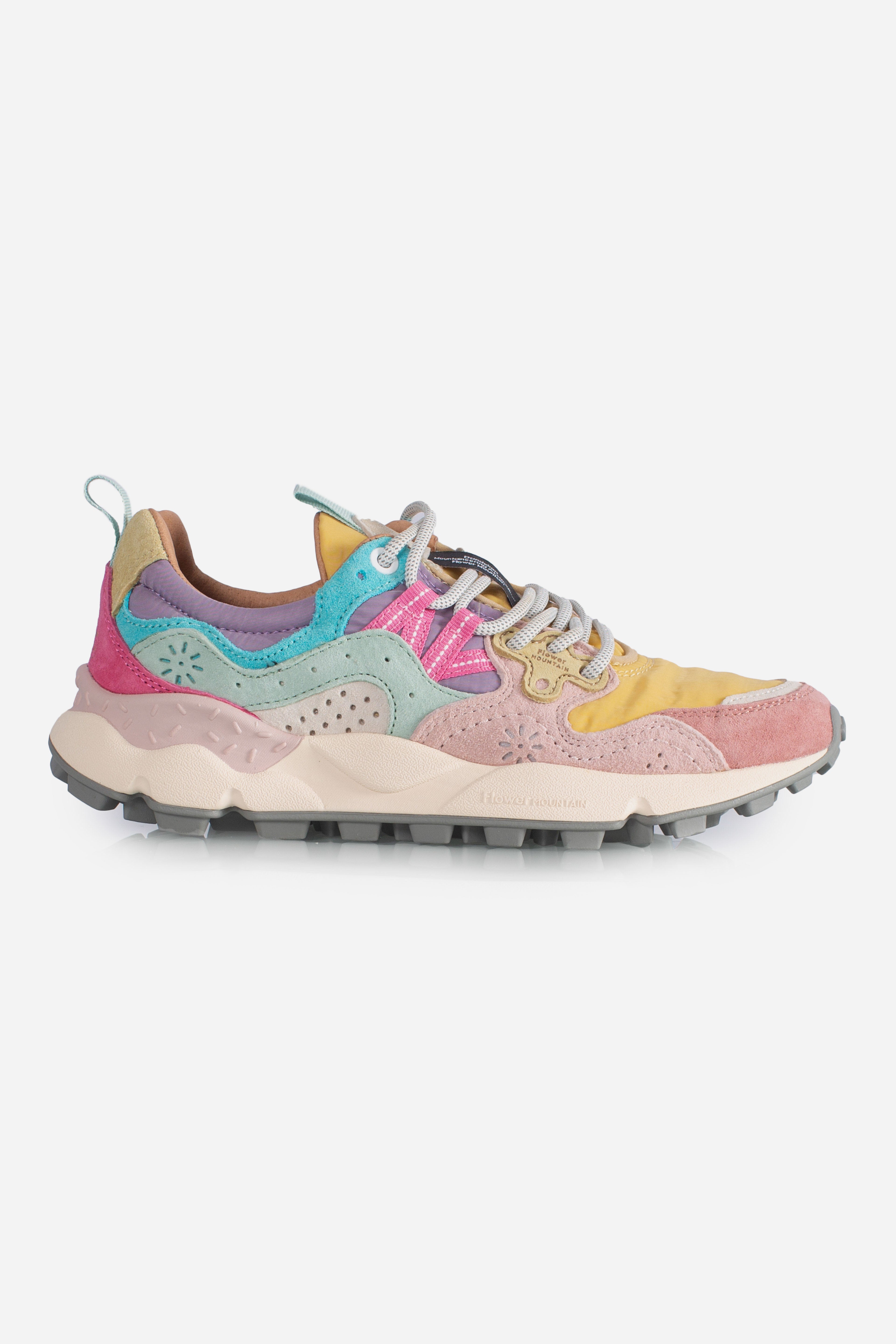 Sneakers Yamano 3 woman pink ocher light pink