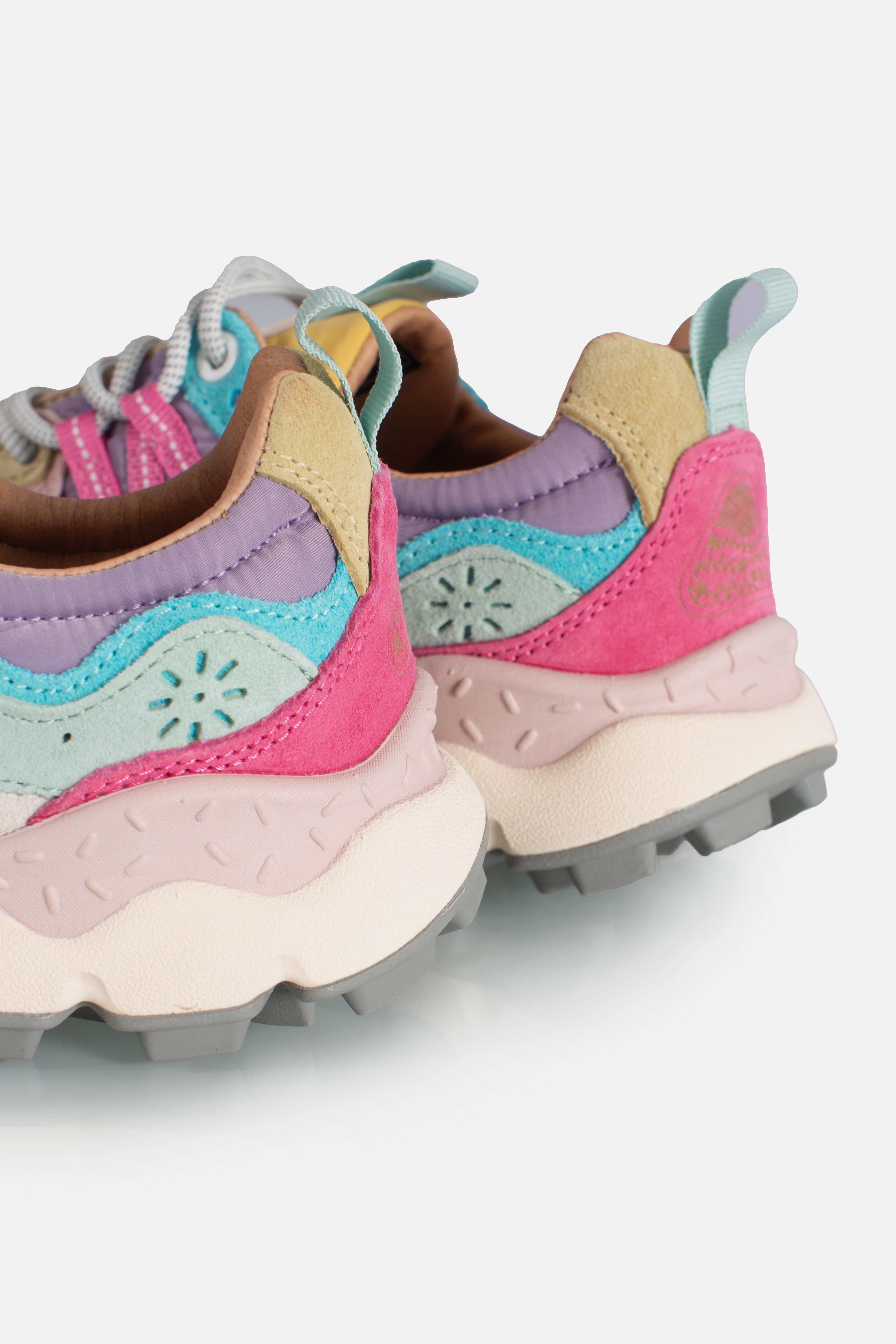 Sneakers Yamano 3 woman pink ocher light pink