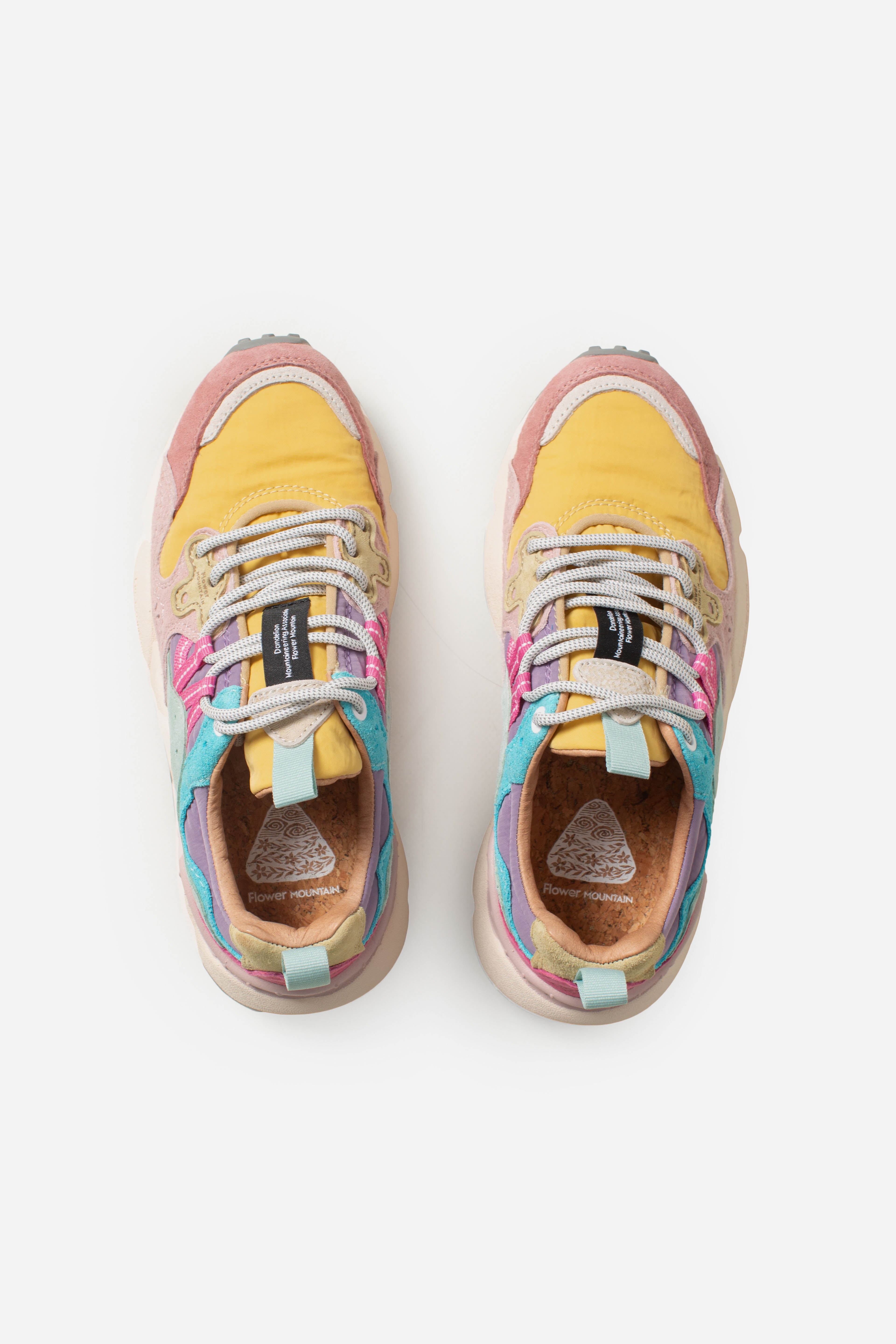 Sneakers Yamano 3 woman pink ocher light pink