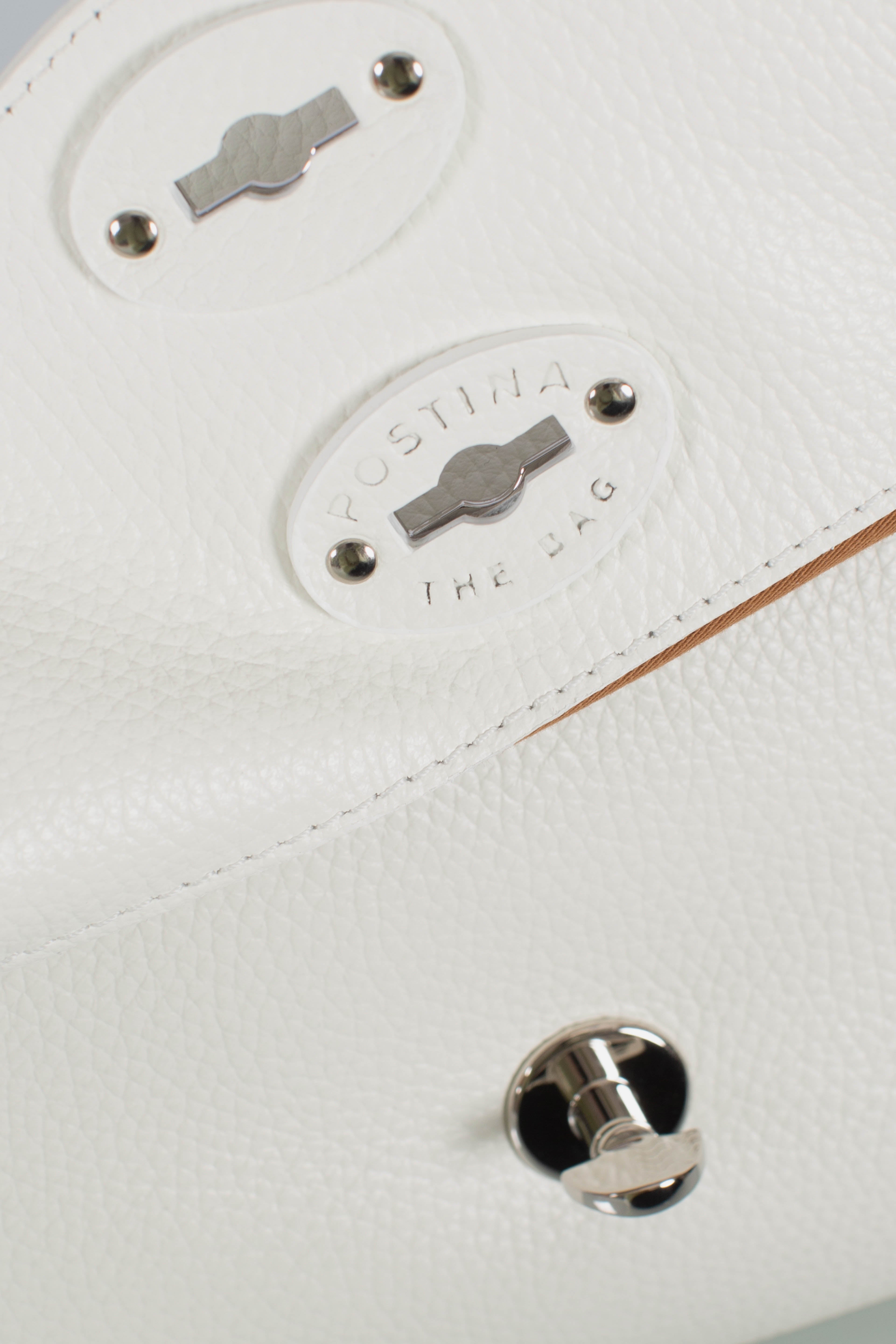 Borsa postina S Daily bianco latte