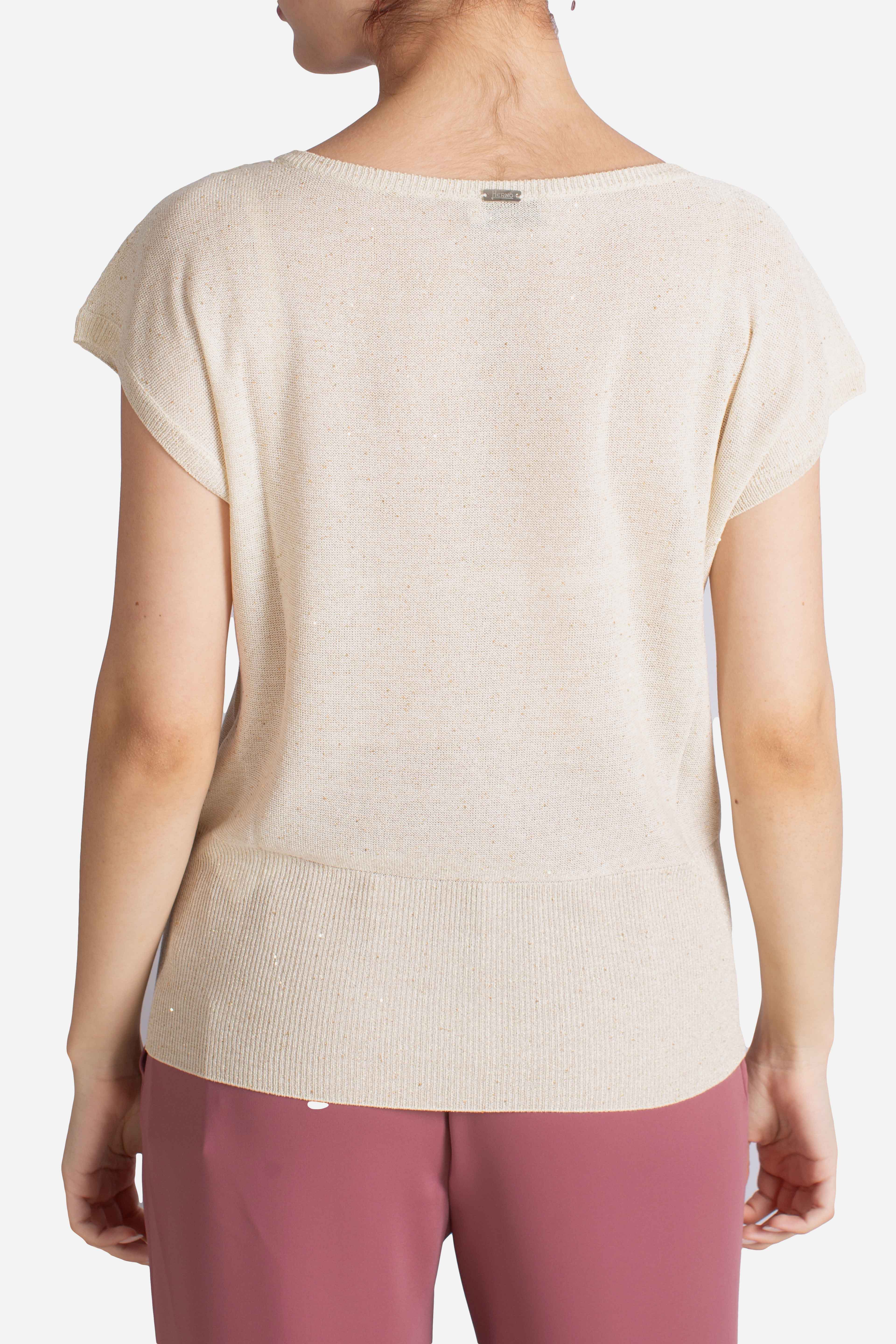 Maglia in brigth sequins viscose chantilly