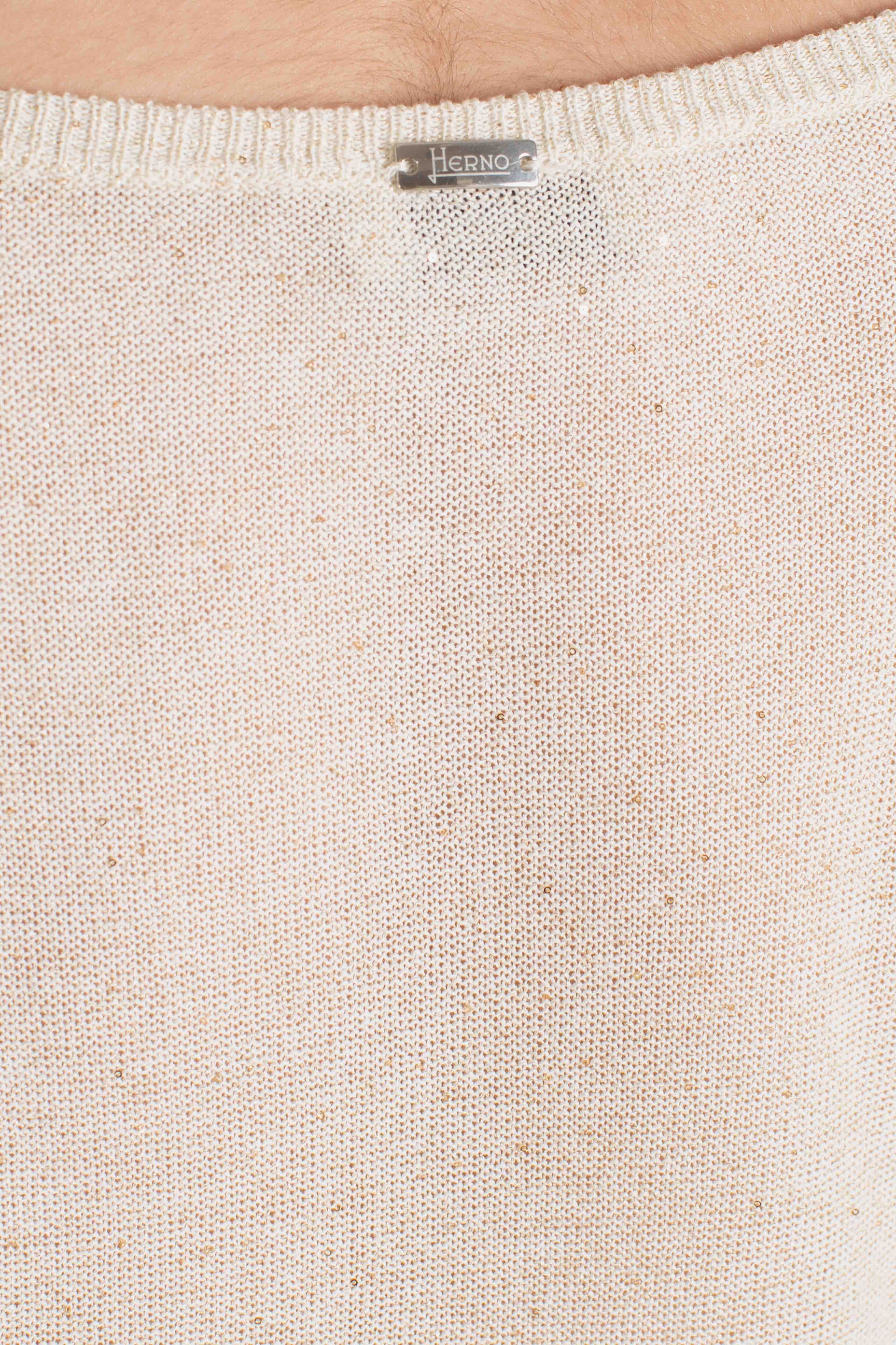 Maglia in brigth sequins viscose chantilly