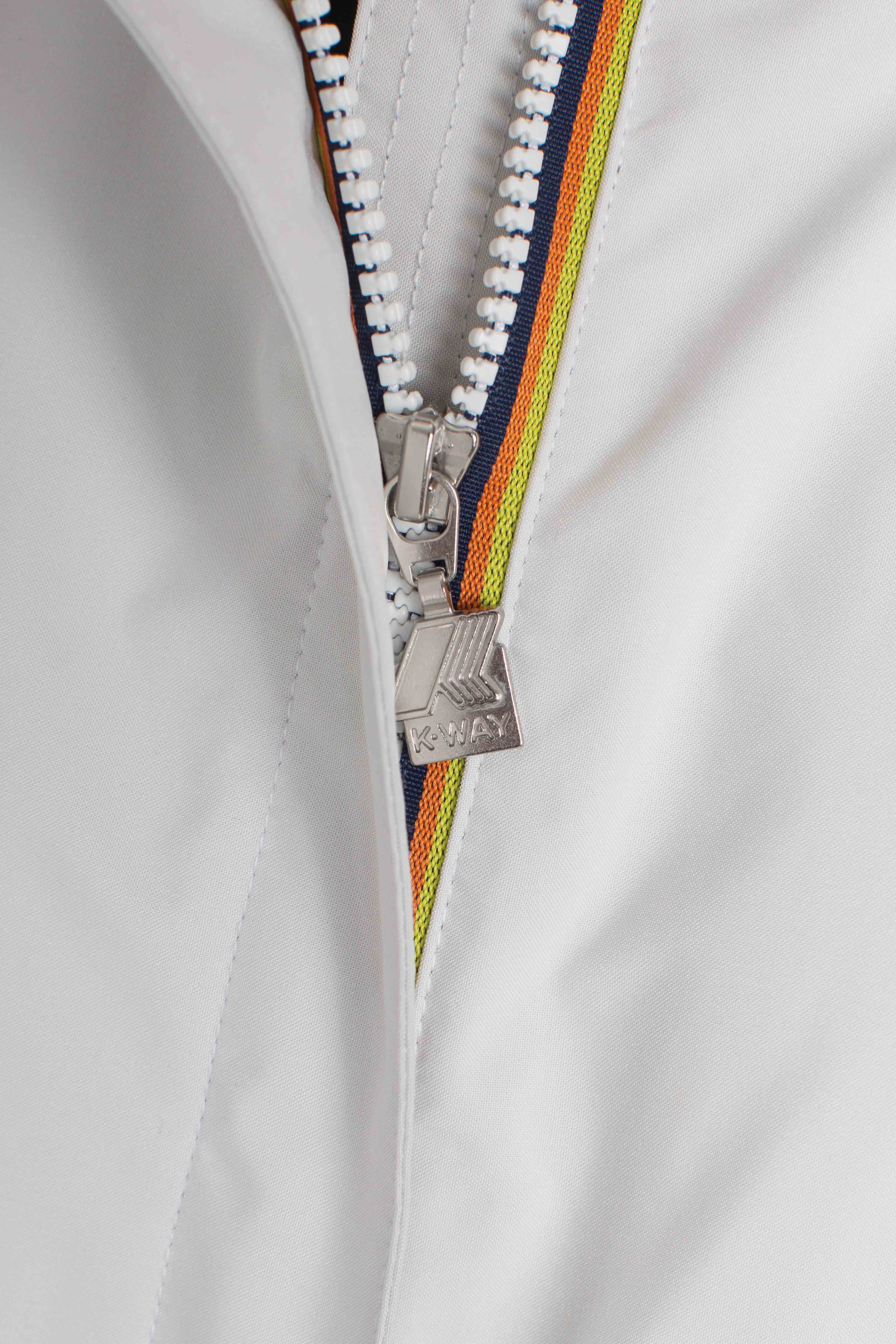 Giacca Impermeabile Slim Fit Sophie stretch dot white