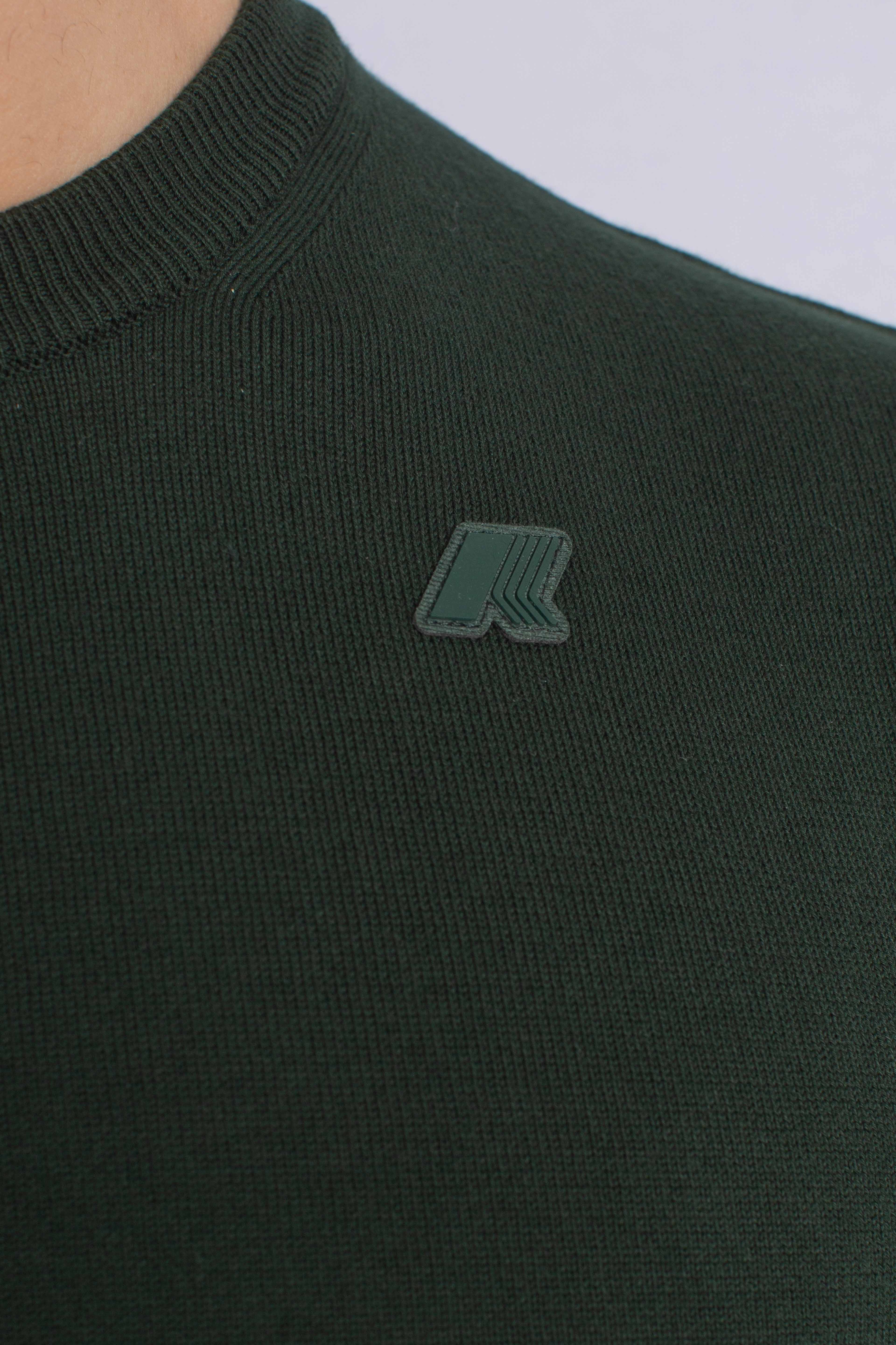 Maglia Sebastien cotton ps green deep forest