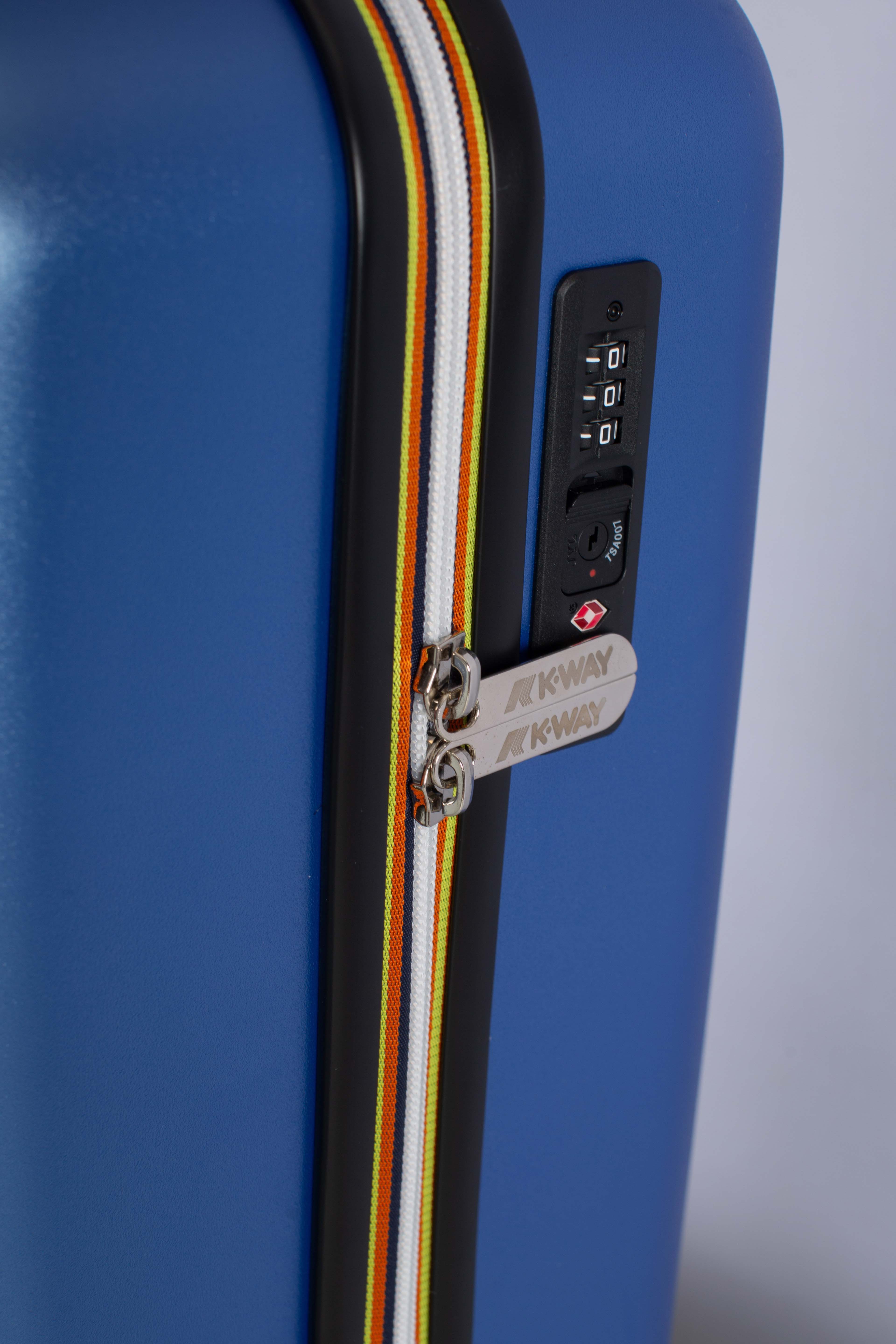 Borsa trolley unisex Eudoxie Logo blue royal marine