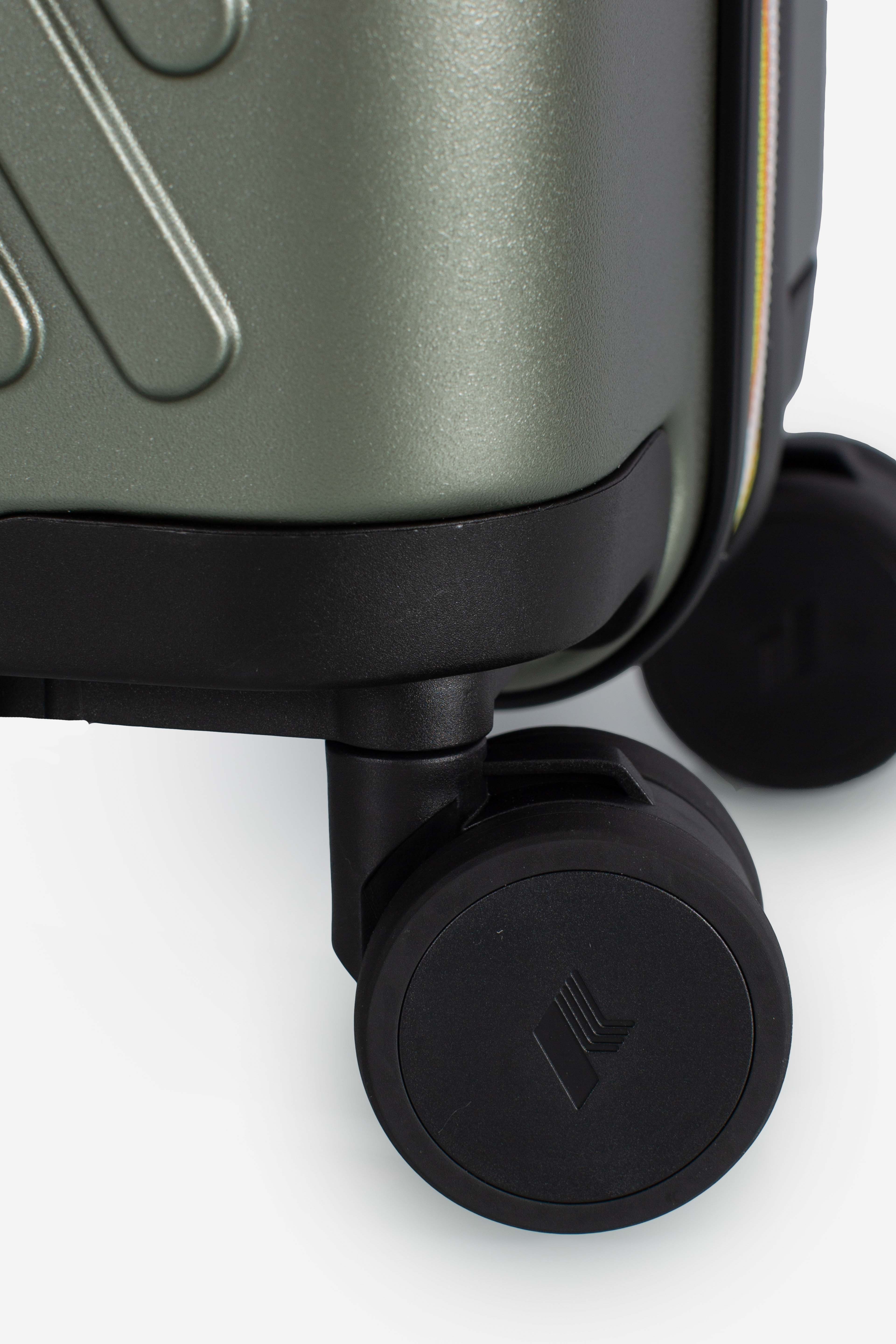 Borsa trolley unisex Eudoxie Logo green lichen