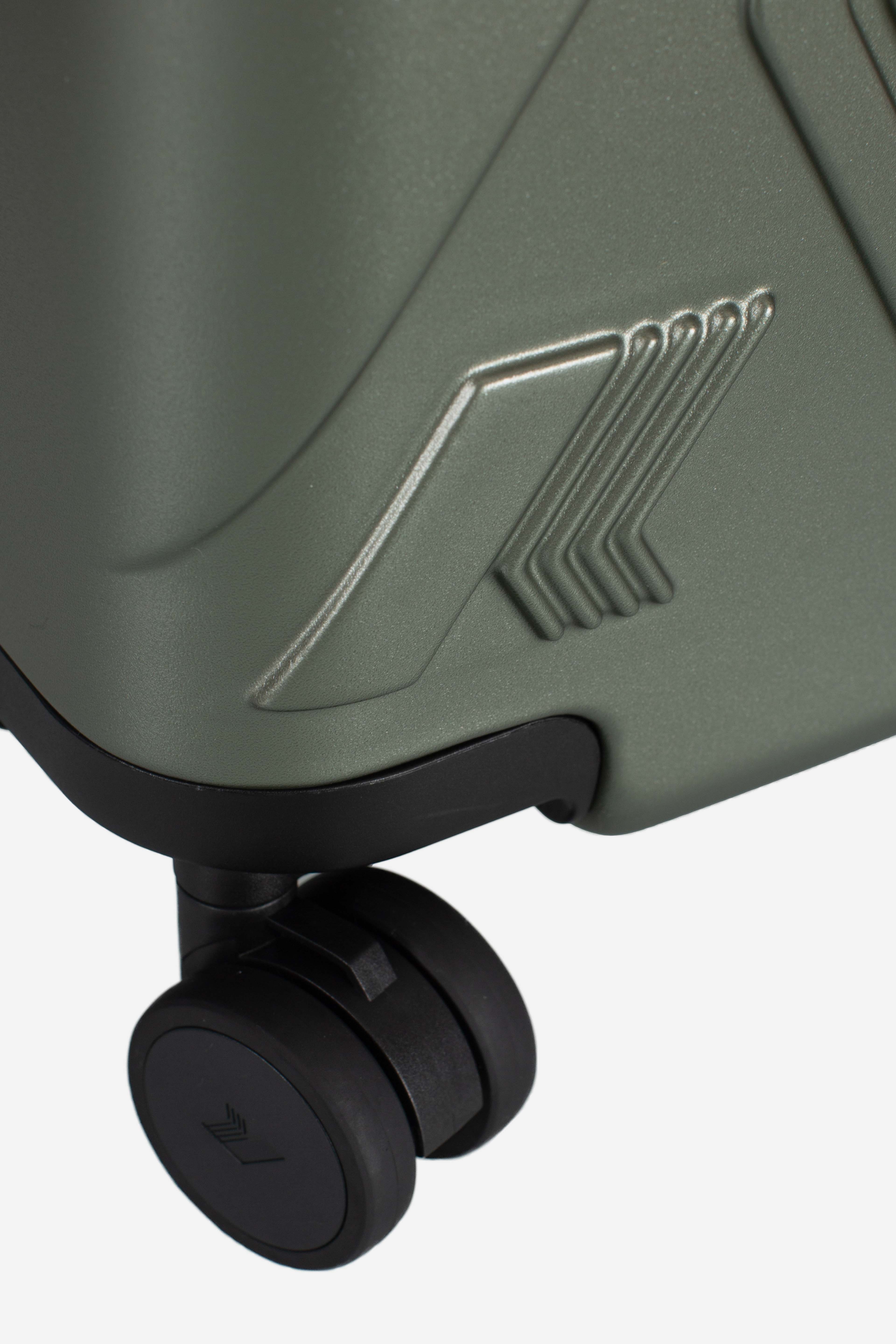 Borsa trolley unisex Eudoxie Logo green lichen