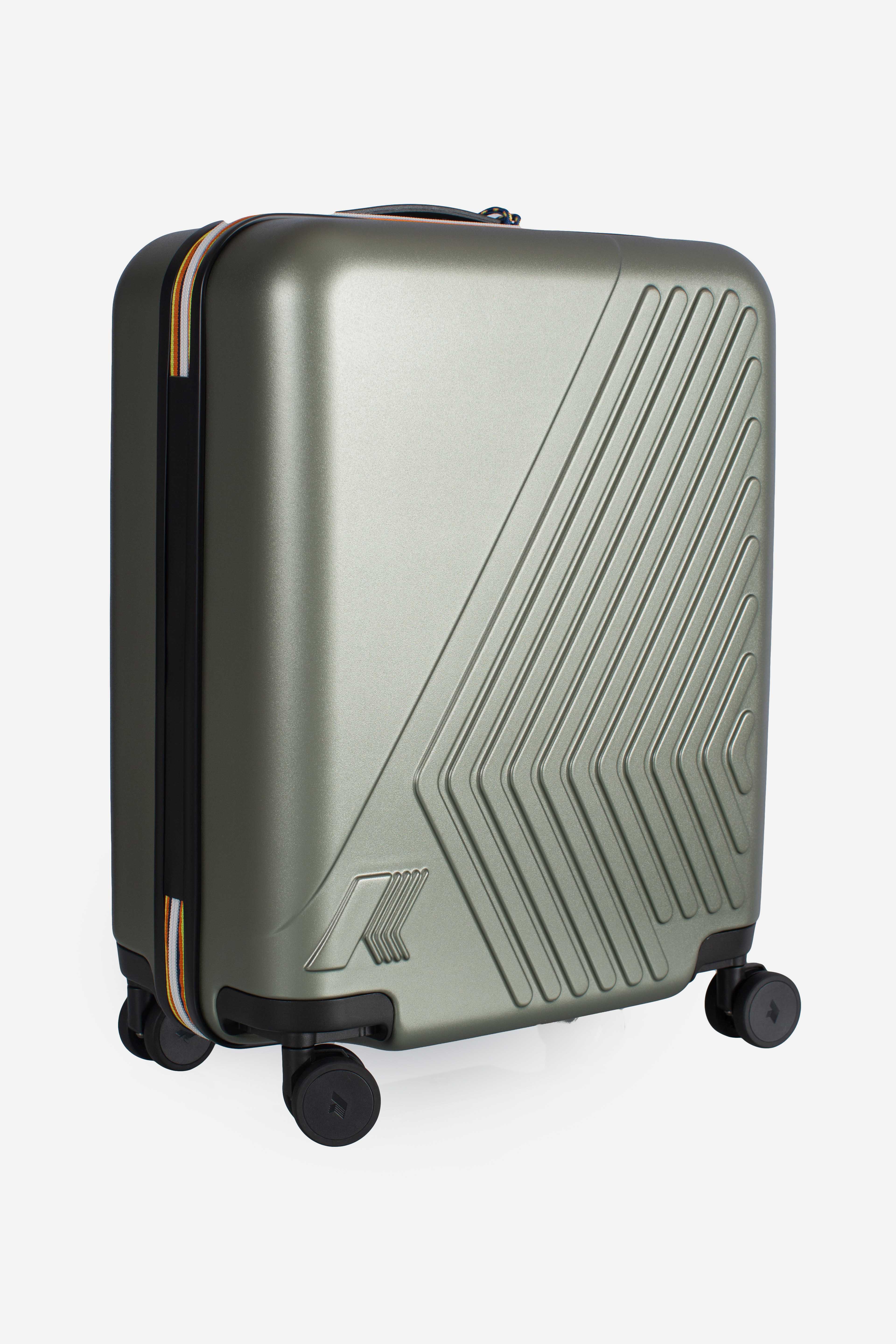 Borsa trolley unisex Eudoxie Logo green lichen