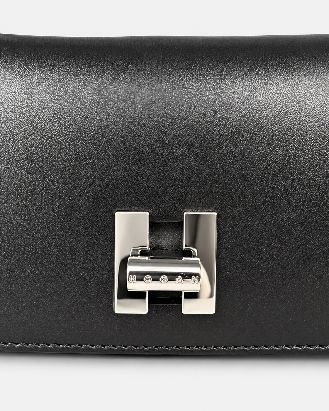 Hogan Borsa donna Flap H-Turn Mini in pelle nera