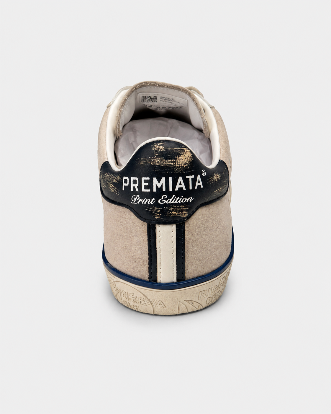Premiata Sneakers uomo Steven bianco blu