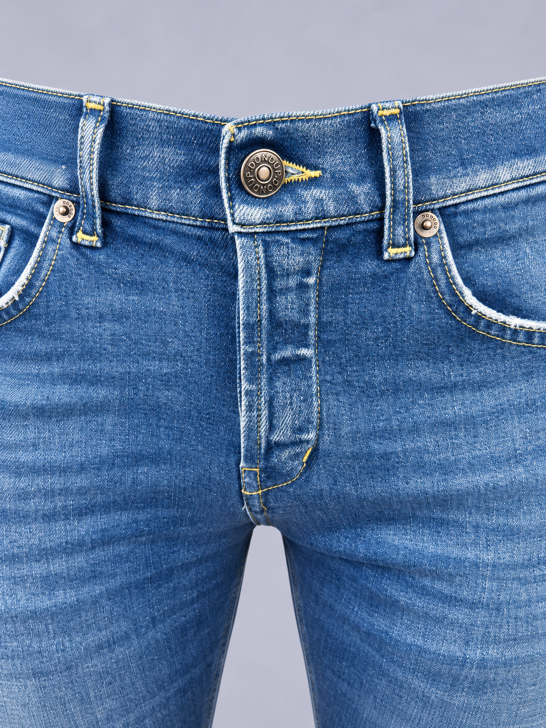 Dondup Jeans Uomo George Slim Fit Blue